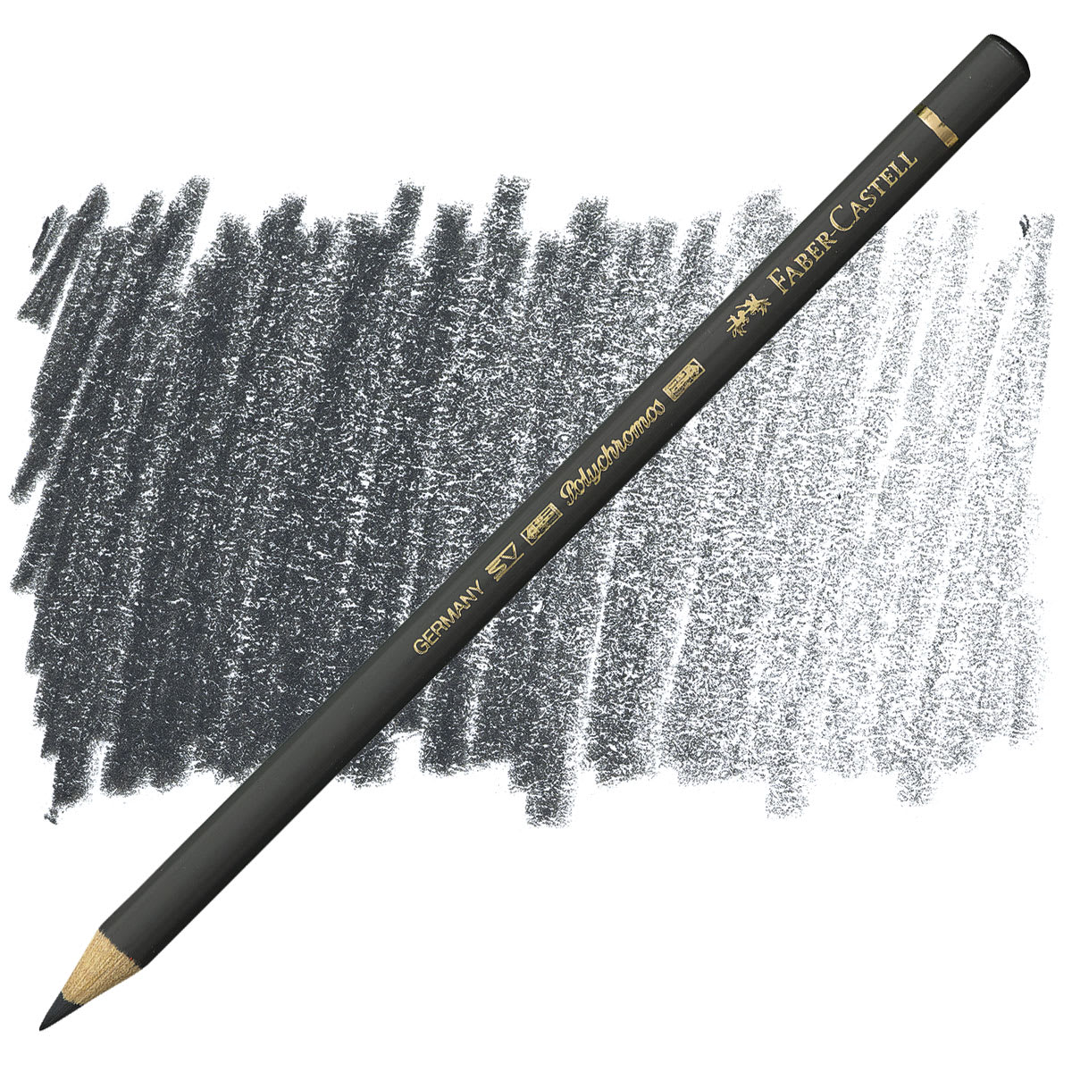 Faber-Castell Polychromos Pencil - Warm Gray VI pencil and swatch