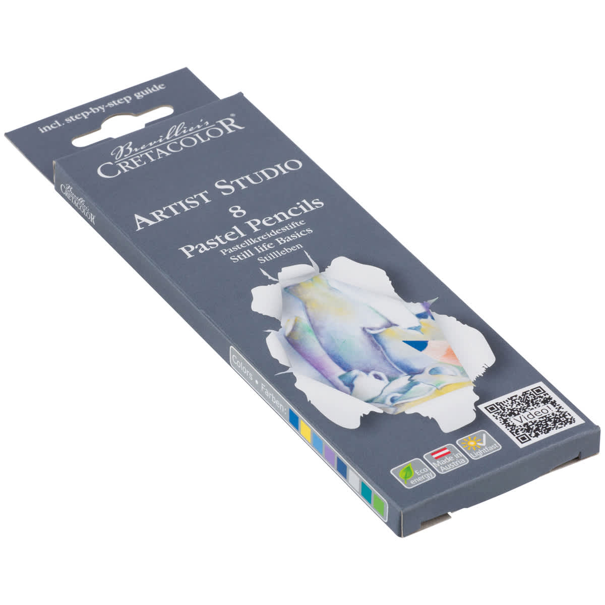 Artist Studio Pastel Pencil Sets 8-Pencil Still Life Colors Set