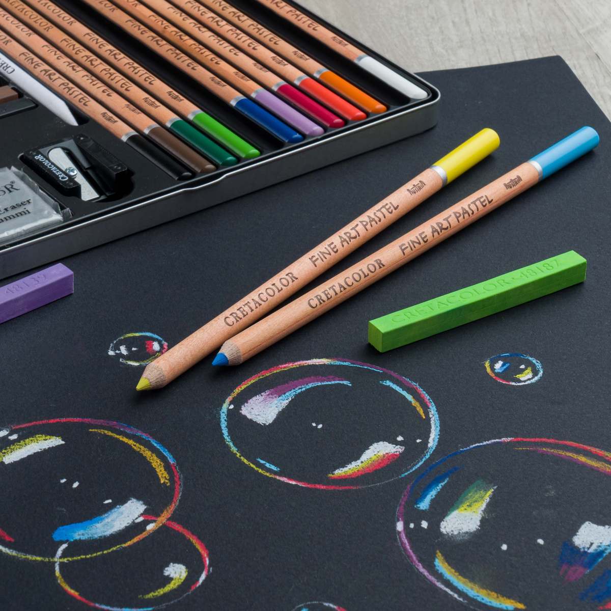 The Pastel Basic Box Pastel Drawing 27-Piece Set 27-Piece Set
