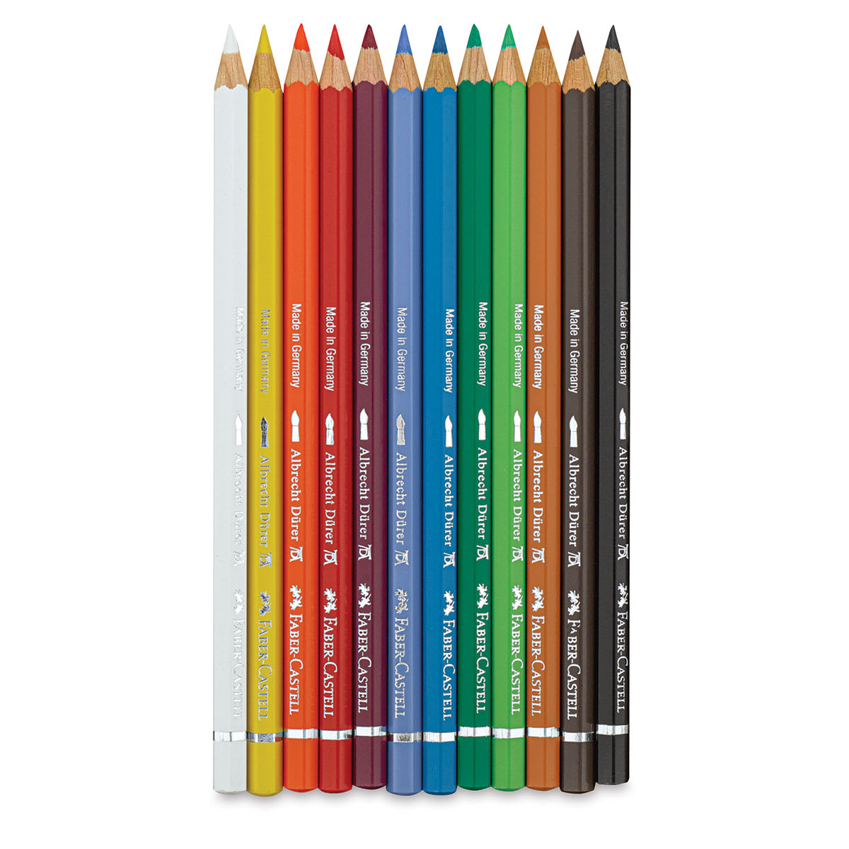 Faber-Castell Albrecht Durer Watercolor Pencils - Set of 12 (set contents)