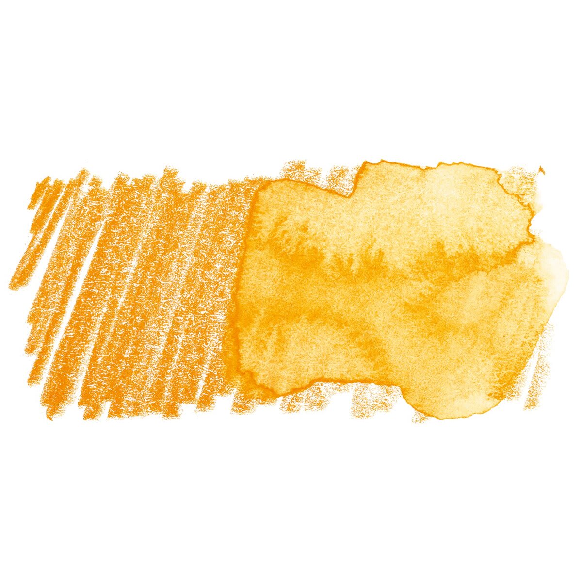 Faber-Castell Albrecht Durer Watercolor Pencil - Cadmium Orange swatch
