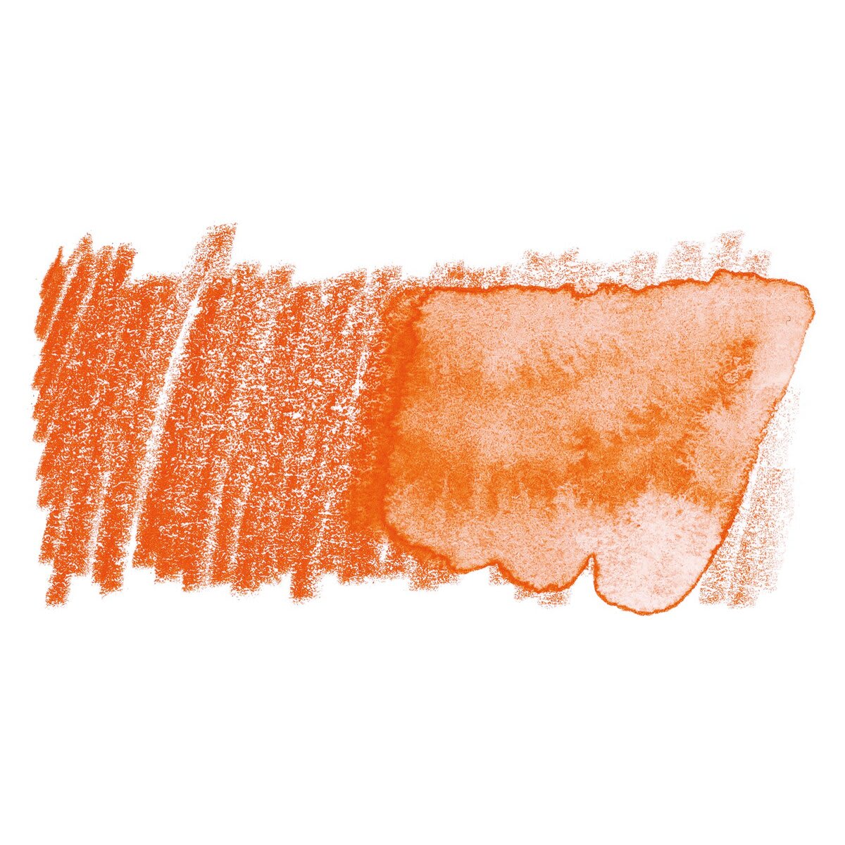 Faber-Castell Albrecht Durer Watercolor Pencil - Orange Glaze swatch
