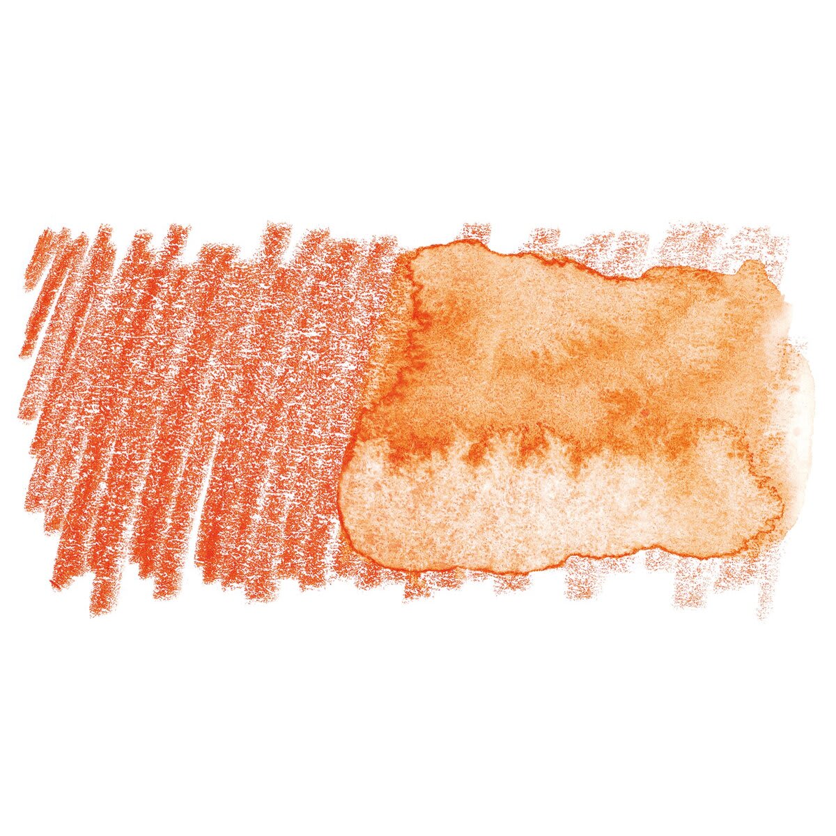 Faber-Castell Albrecht Durer Watercolor Pencil - Dark Cadmium Orange swatch