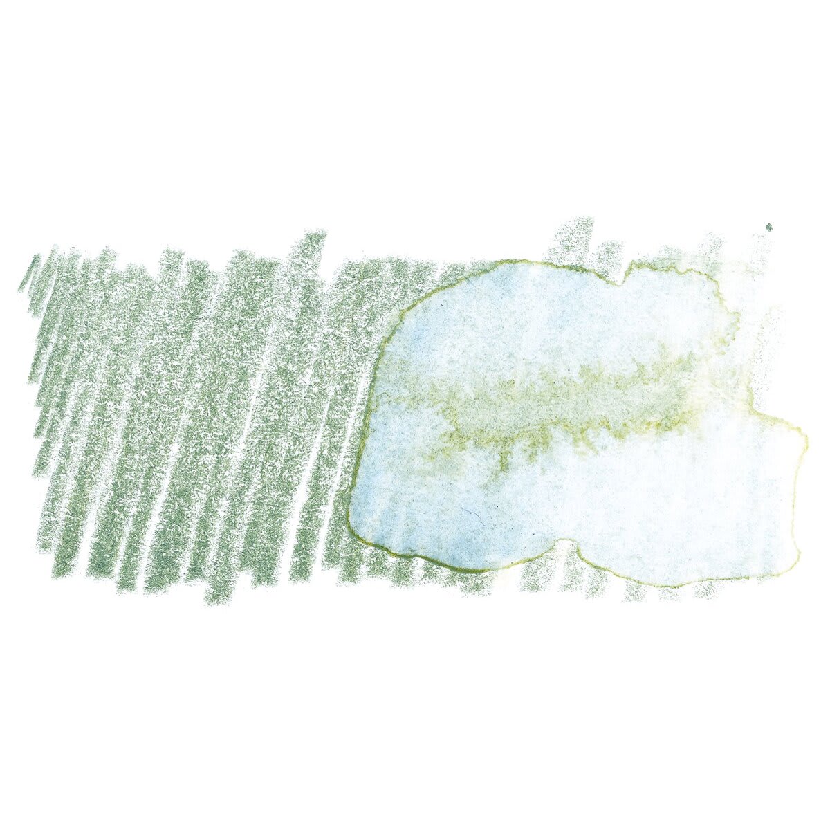 Faber-Castell Albrecht Durer Watercolor Pencil - Earth Green swatch