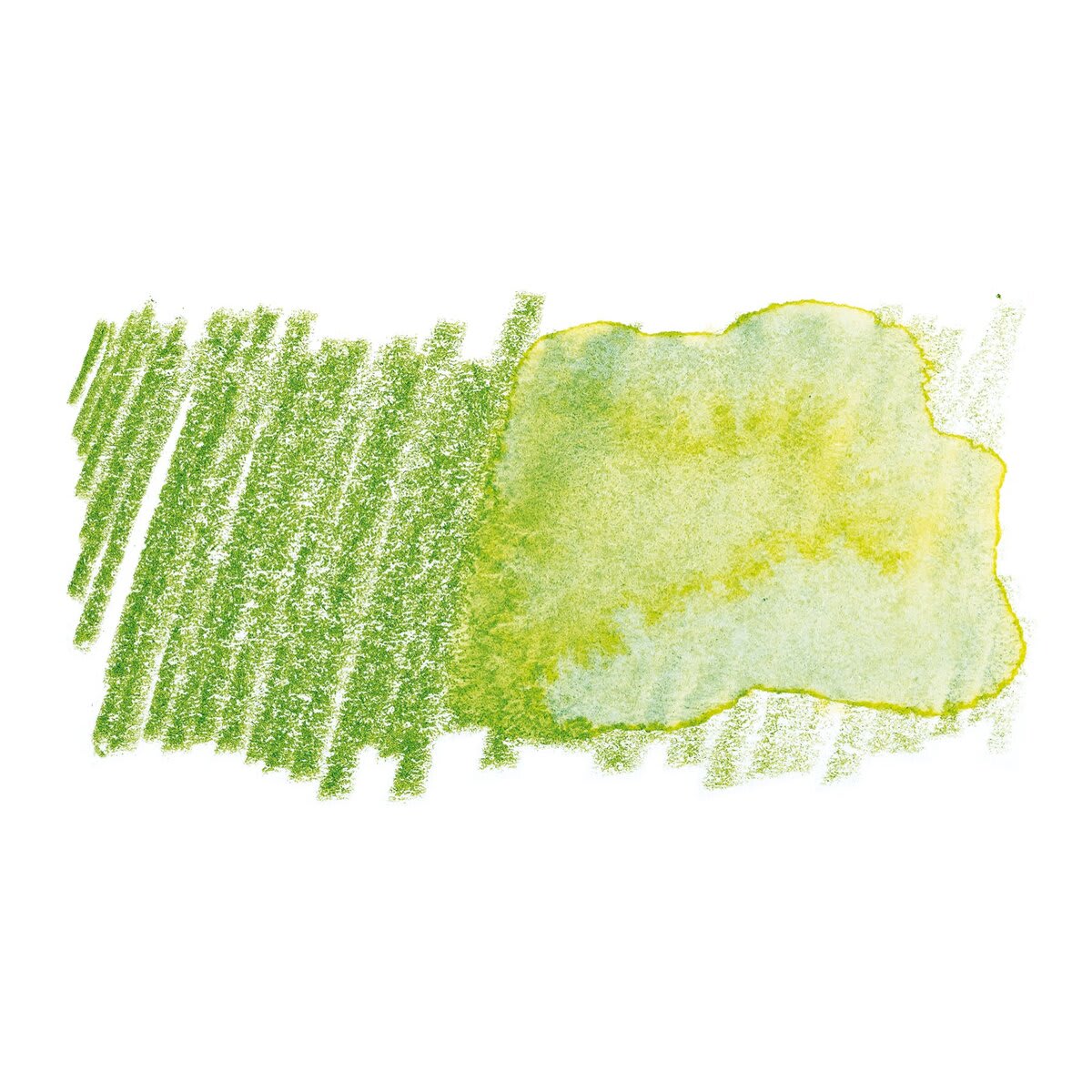 Faber-Castell Albrecht Durer Watercolor Pencil - Earth Green Yellowish swatch