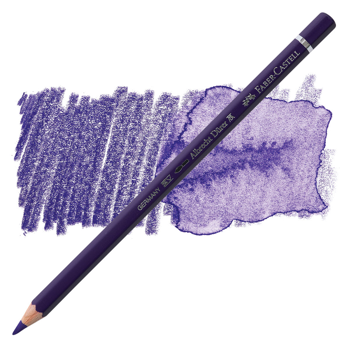 Faber-Castell Albrecht Durer Watercolor Pencil - Mauve pencil and swatch