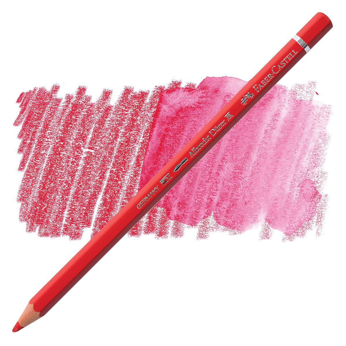 Faber-Castell Albrecht Durer Watercolor Pencil - Pale Geranium Lake pencil and swatch