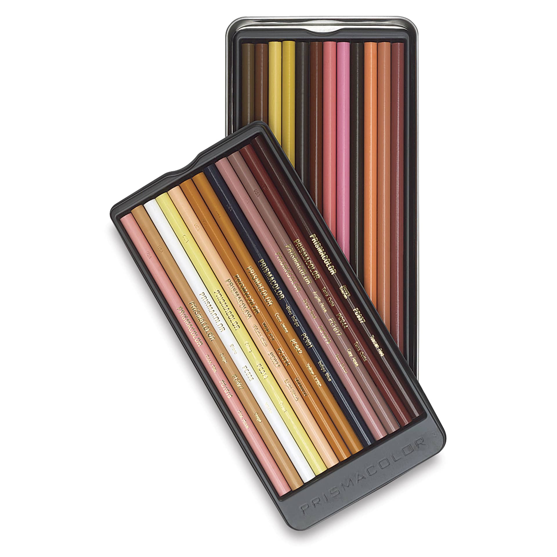 Prismacolor Premier Colored Pencils - Set of 24, Portrait Colors, contents