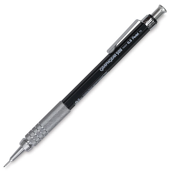 Mechanical Pencil, Black, 0.5 mm
