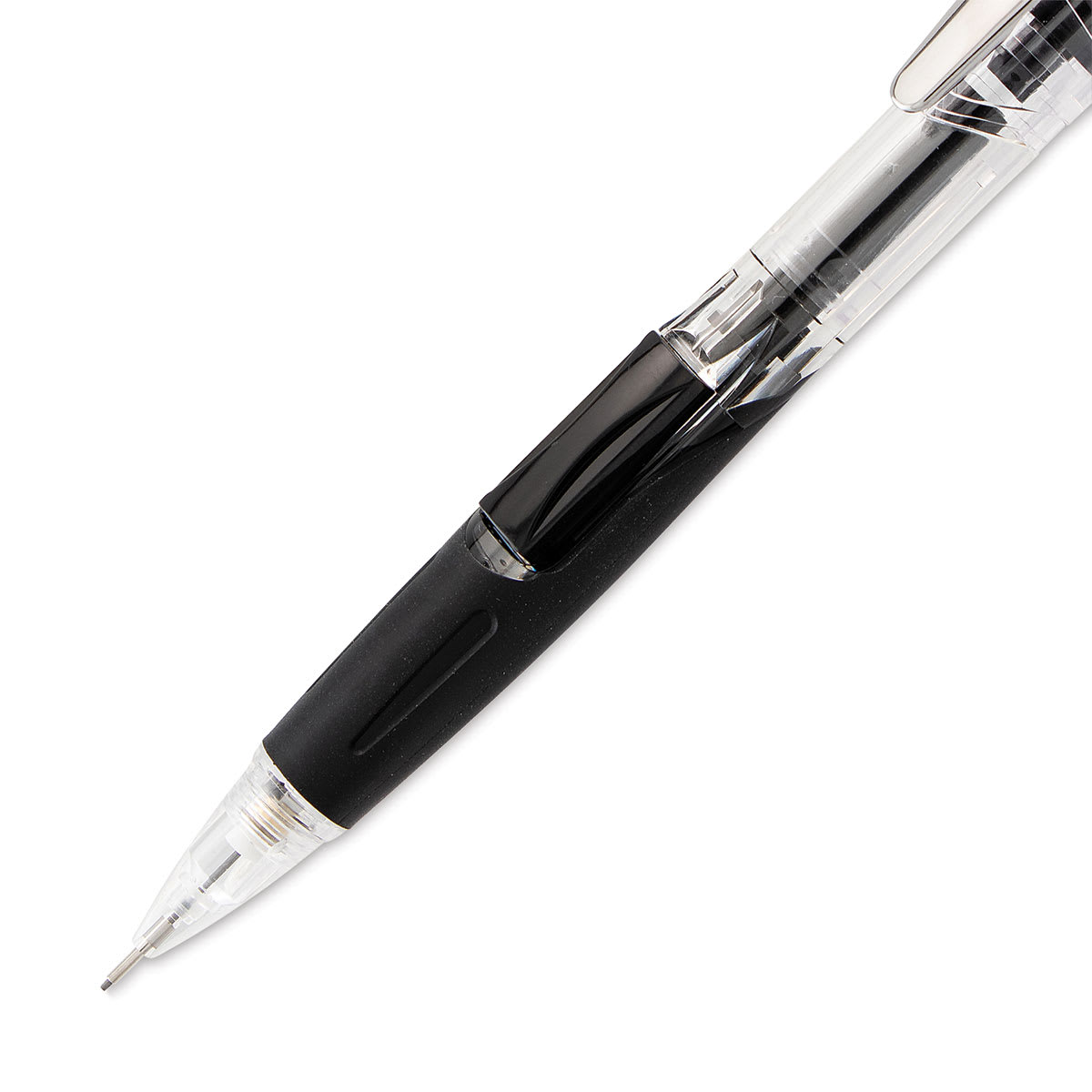 Pentel Twist-Erase Click Mechanical Pencil - 0.5 mm, Black close up of tip