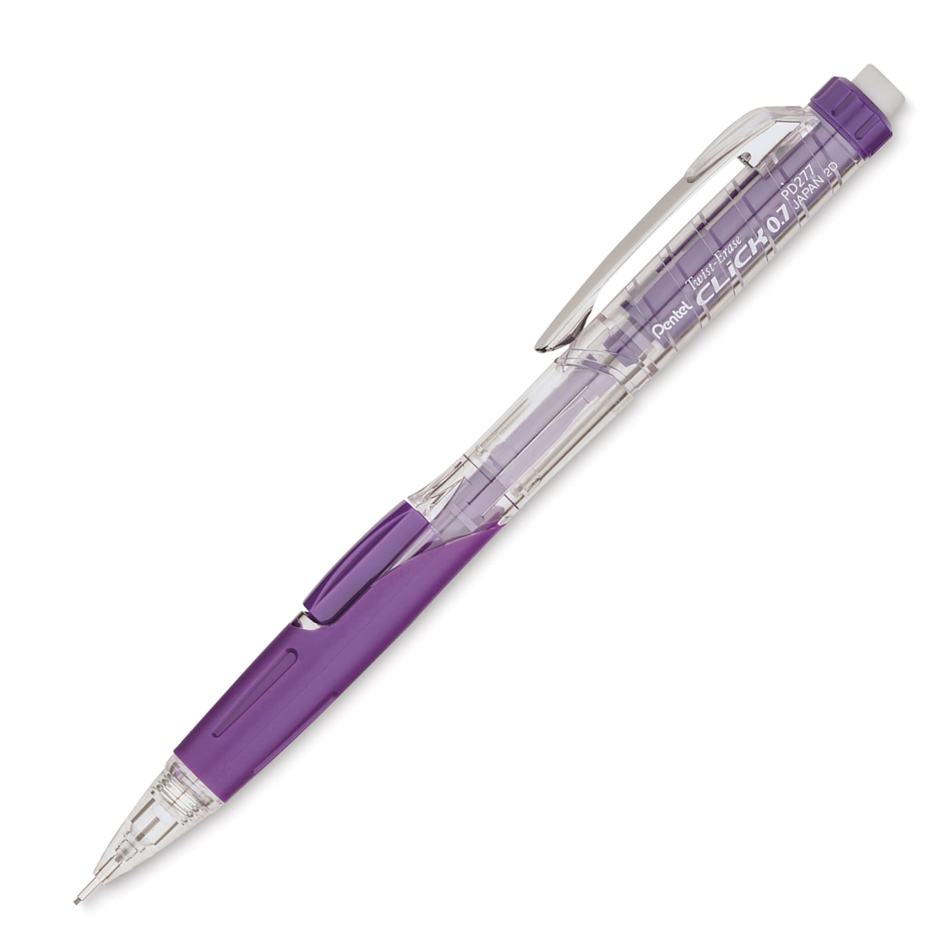Pentel Twist-Erase Click Mechanical Pencil - 0.7 mm, Purple