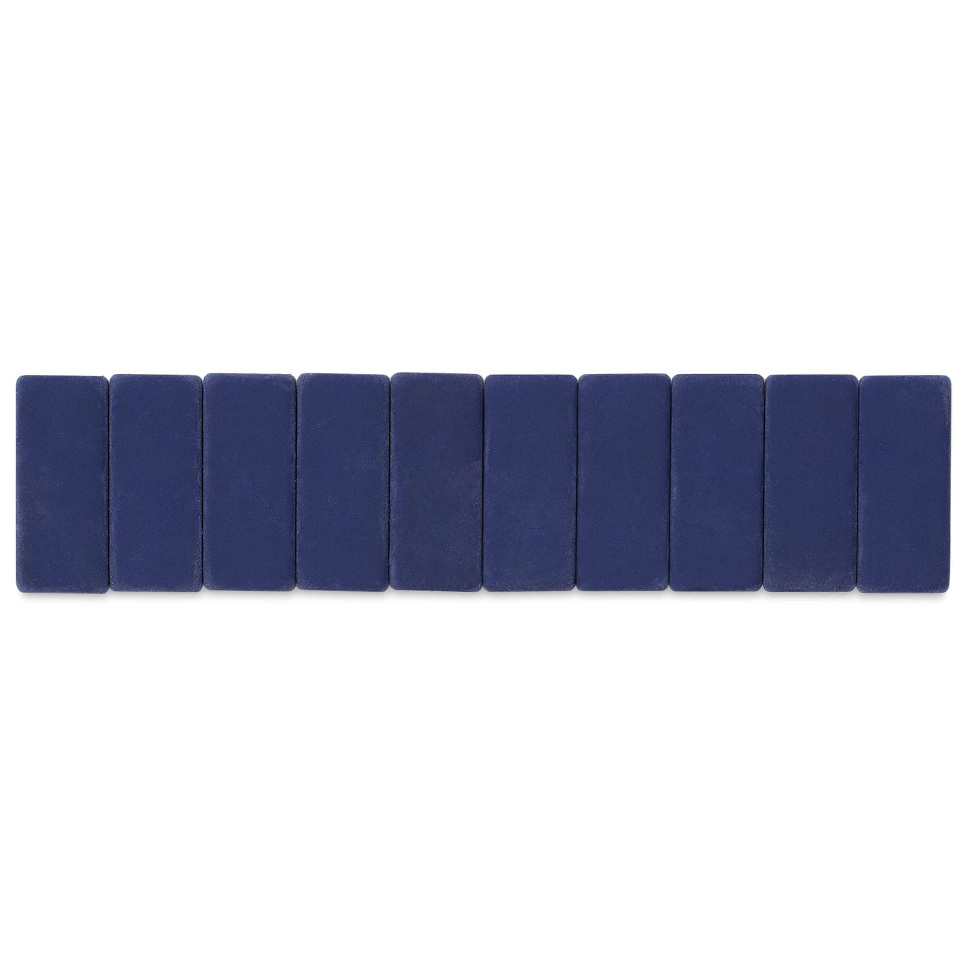 Blackwing Pencil Replacement Erasers - Navy, Box of 10 (out of package)