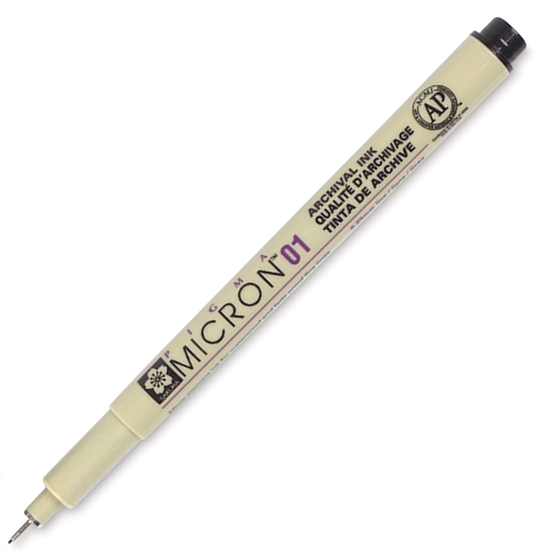 Sakura Pigma Micron Pen - Black, 01