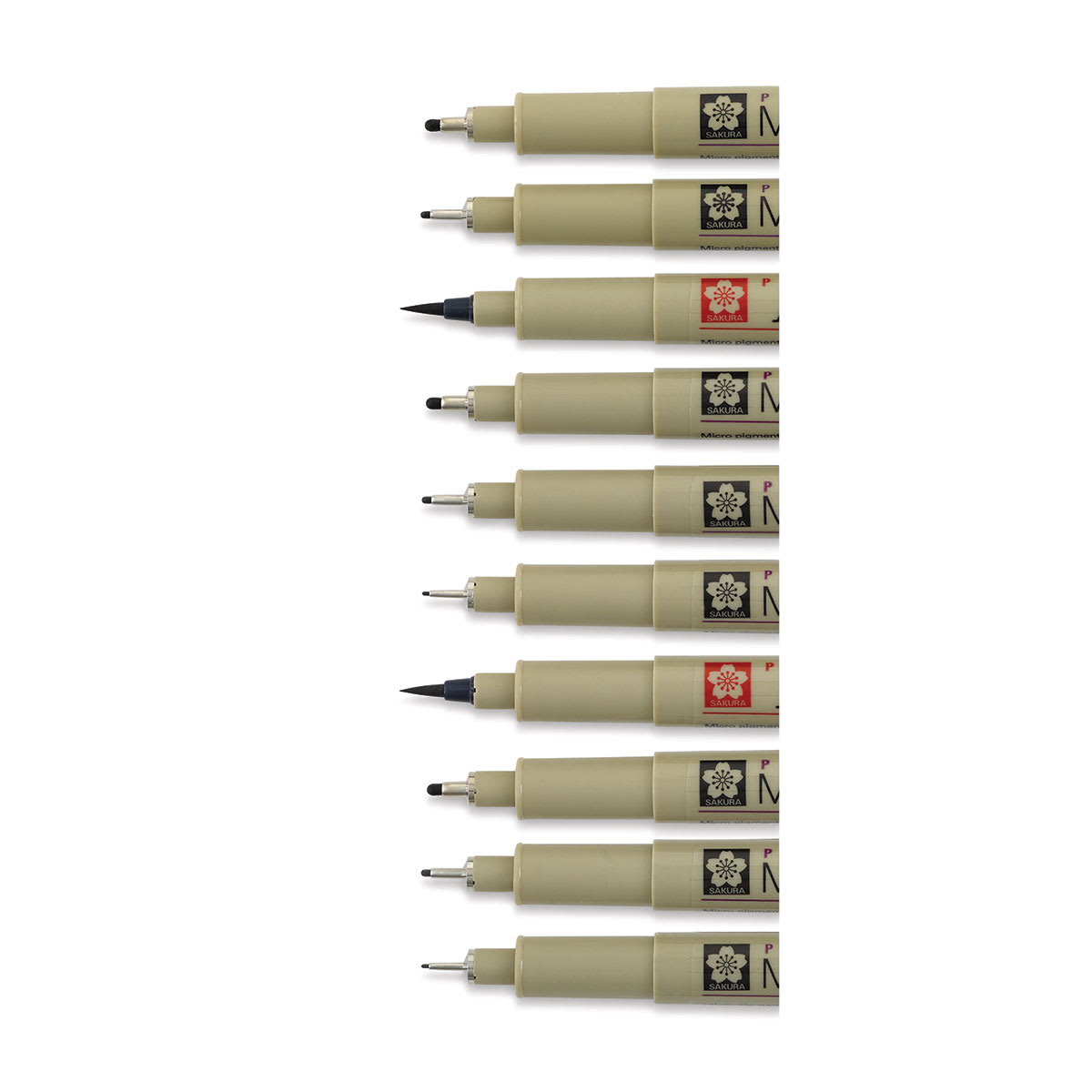Close up of tips
