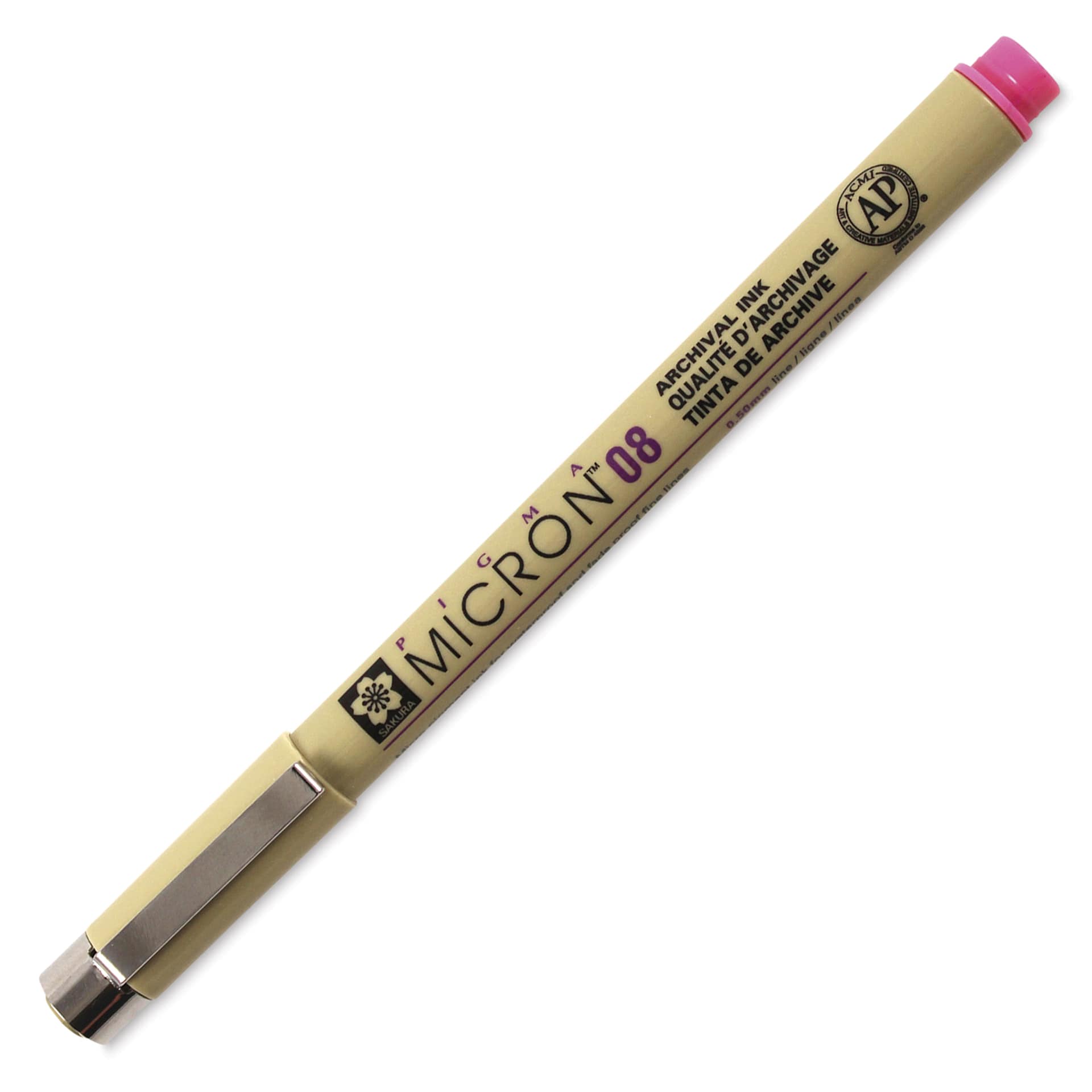 Sakura Pigma Micron Pen - Rose, 08