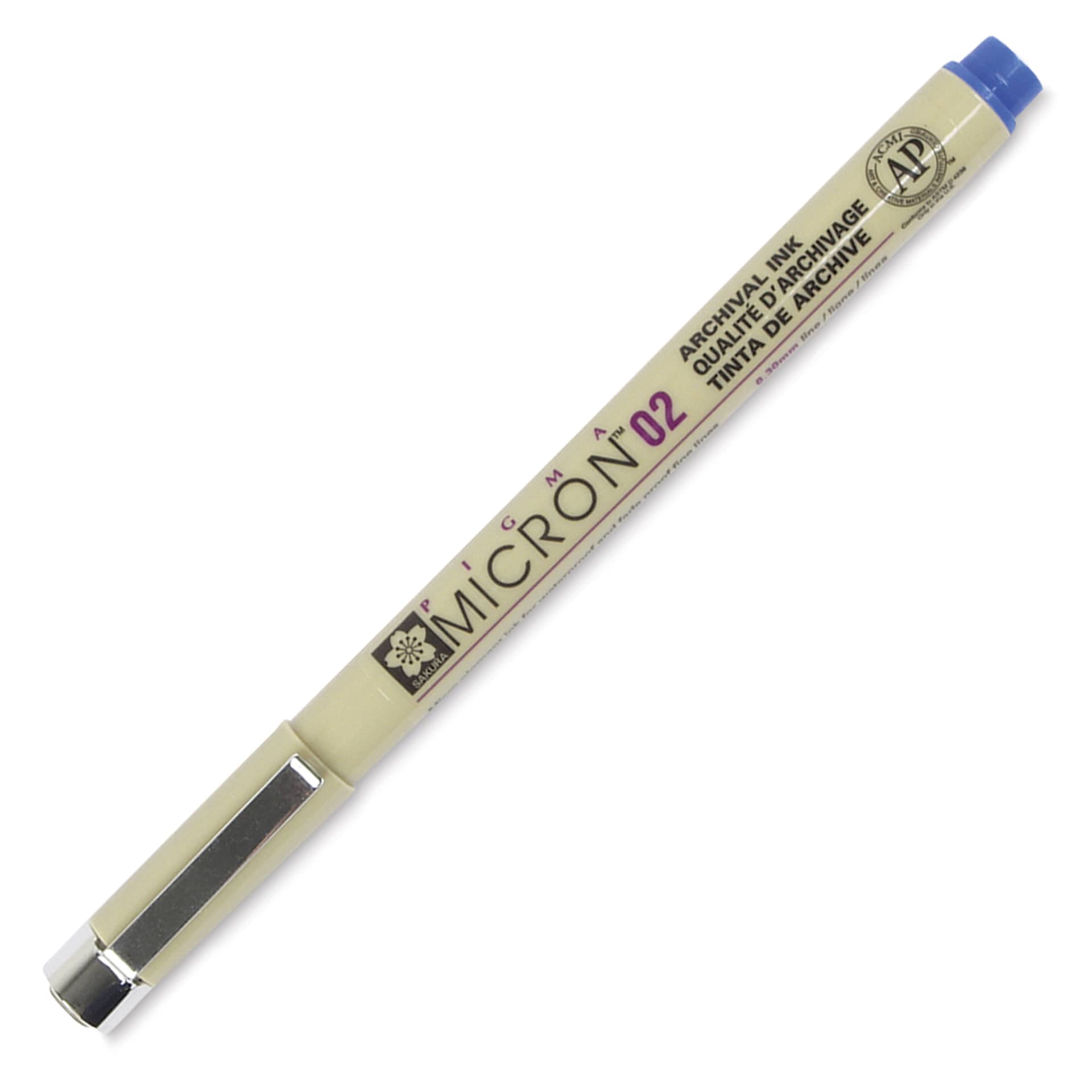 Sakura Pigma Micron Pen - Blue, 02