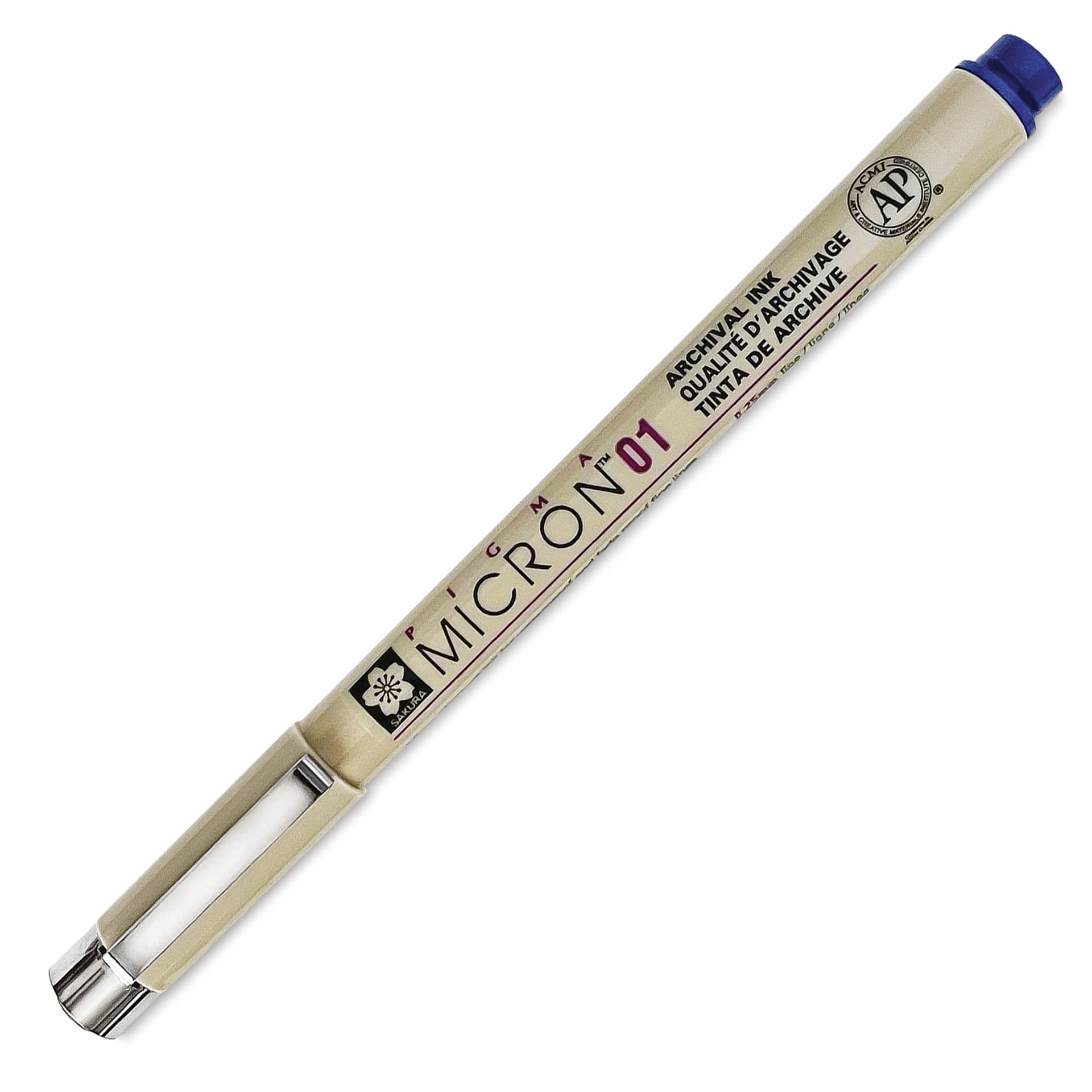 Sakura Pigma Micron Pen - Royal Blue, 01