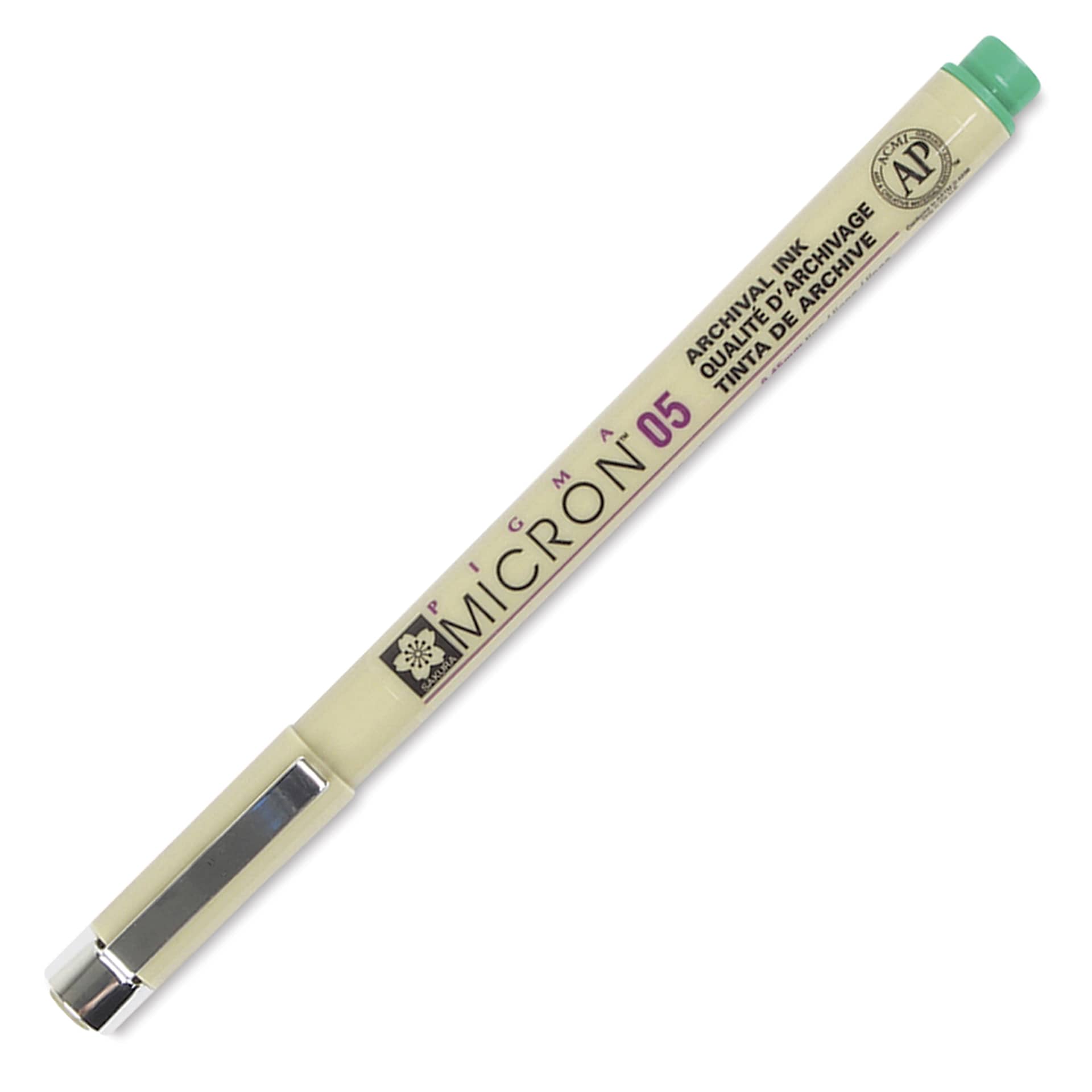 Sakura Pigma Micron Pen - Green, 05