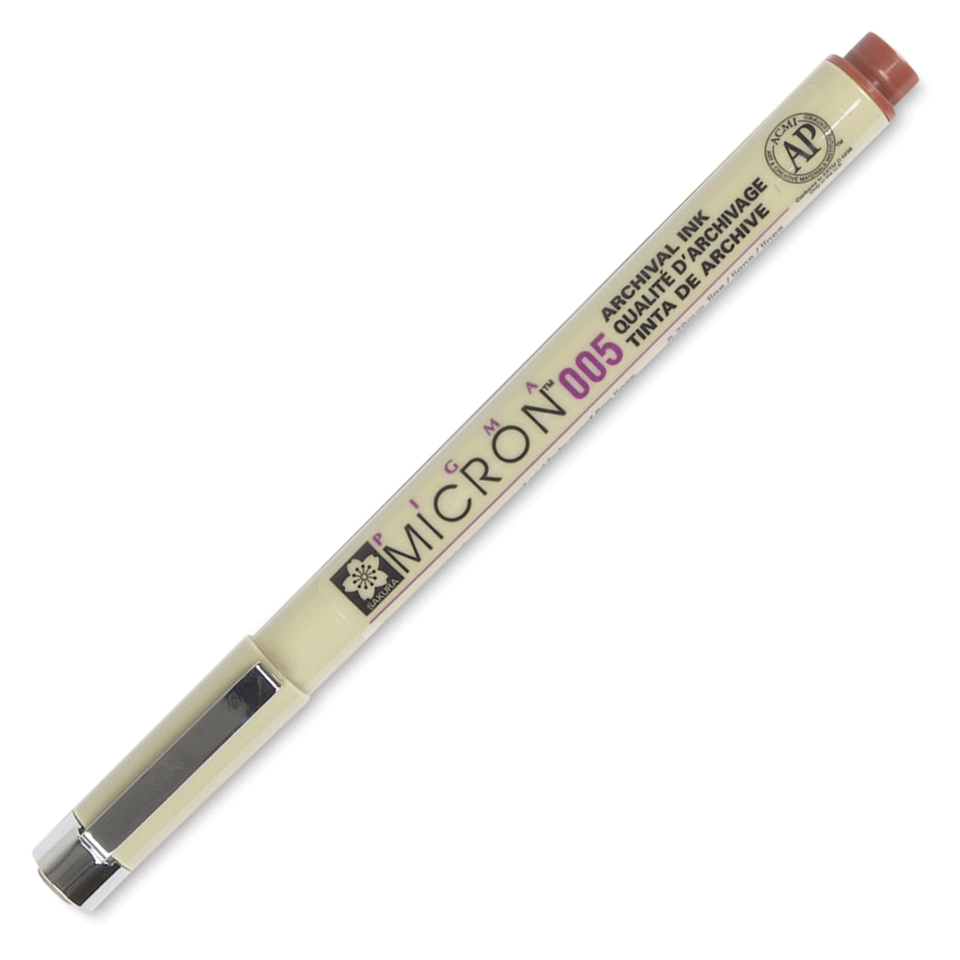 Sakura Pigma Micron Pen - Brown, 005