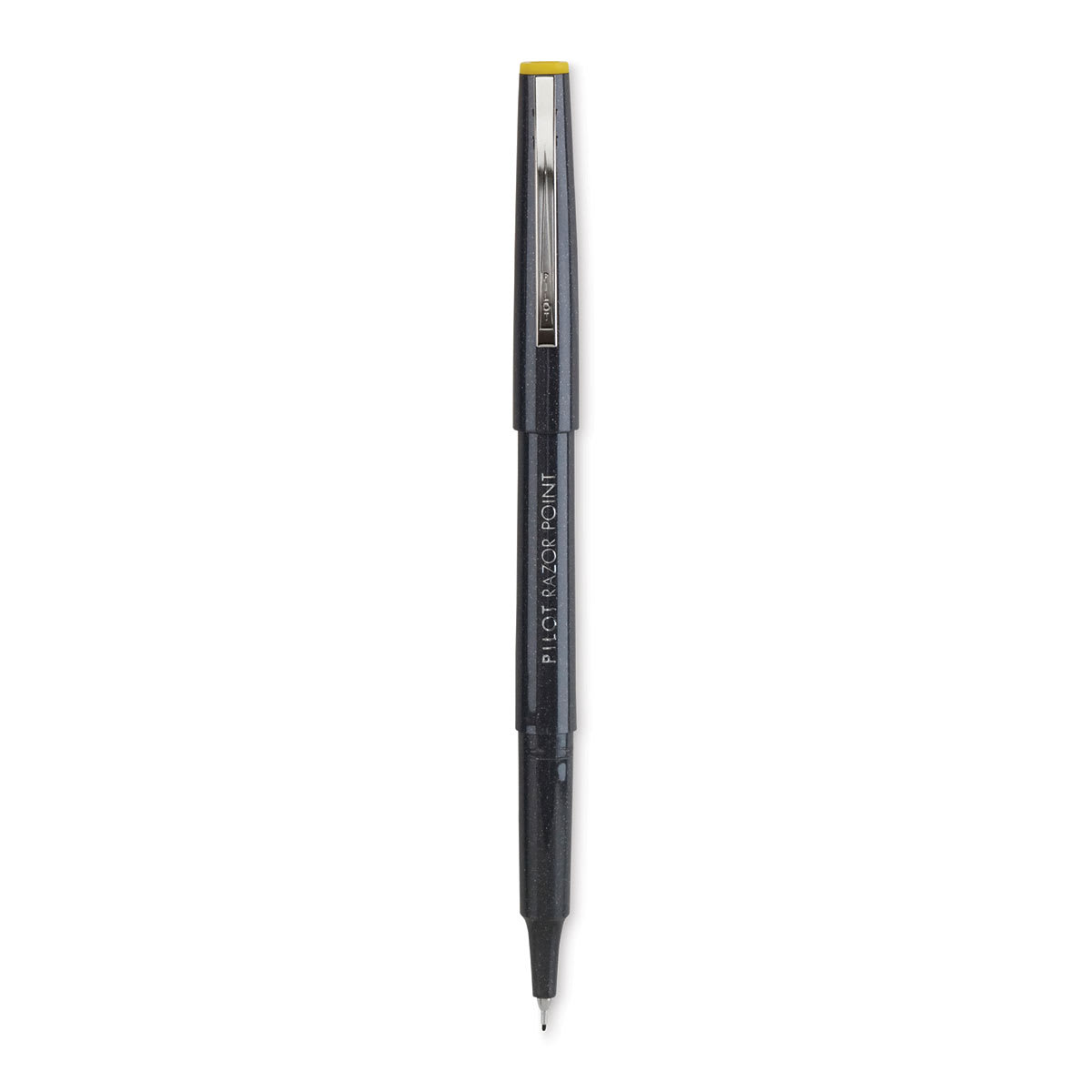 Pilot Razor Point Pen - Black with cap off