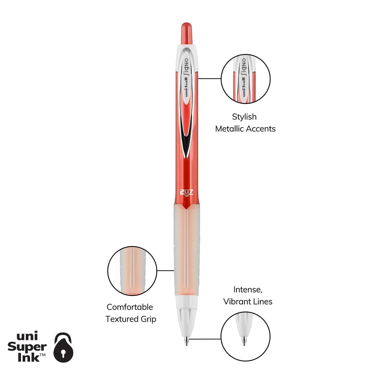Signo 207 Fashion Pen Red