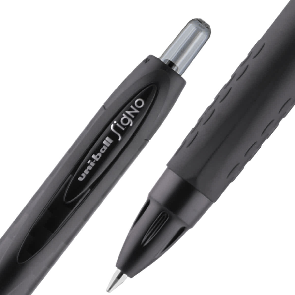 SIGNO 307 Pen Black - Fine Point .7mm, 2/Pkg.