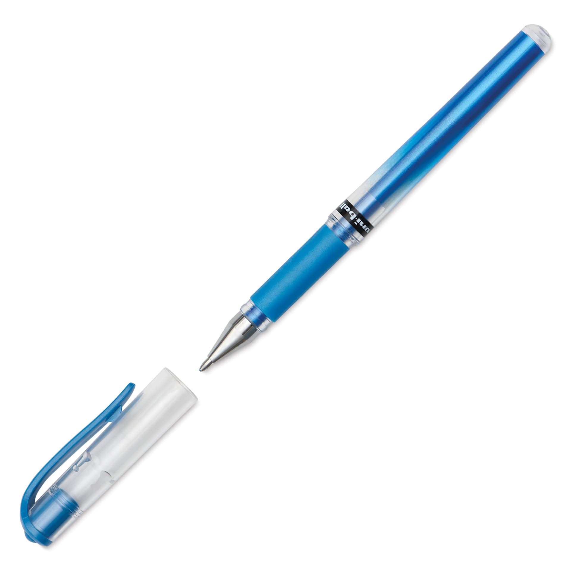 Uni-Ball Signo Impact Rollerball Gel Pen - Metallic Blue