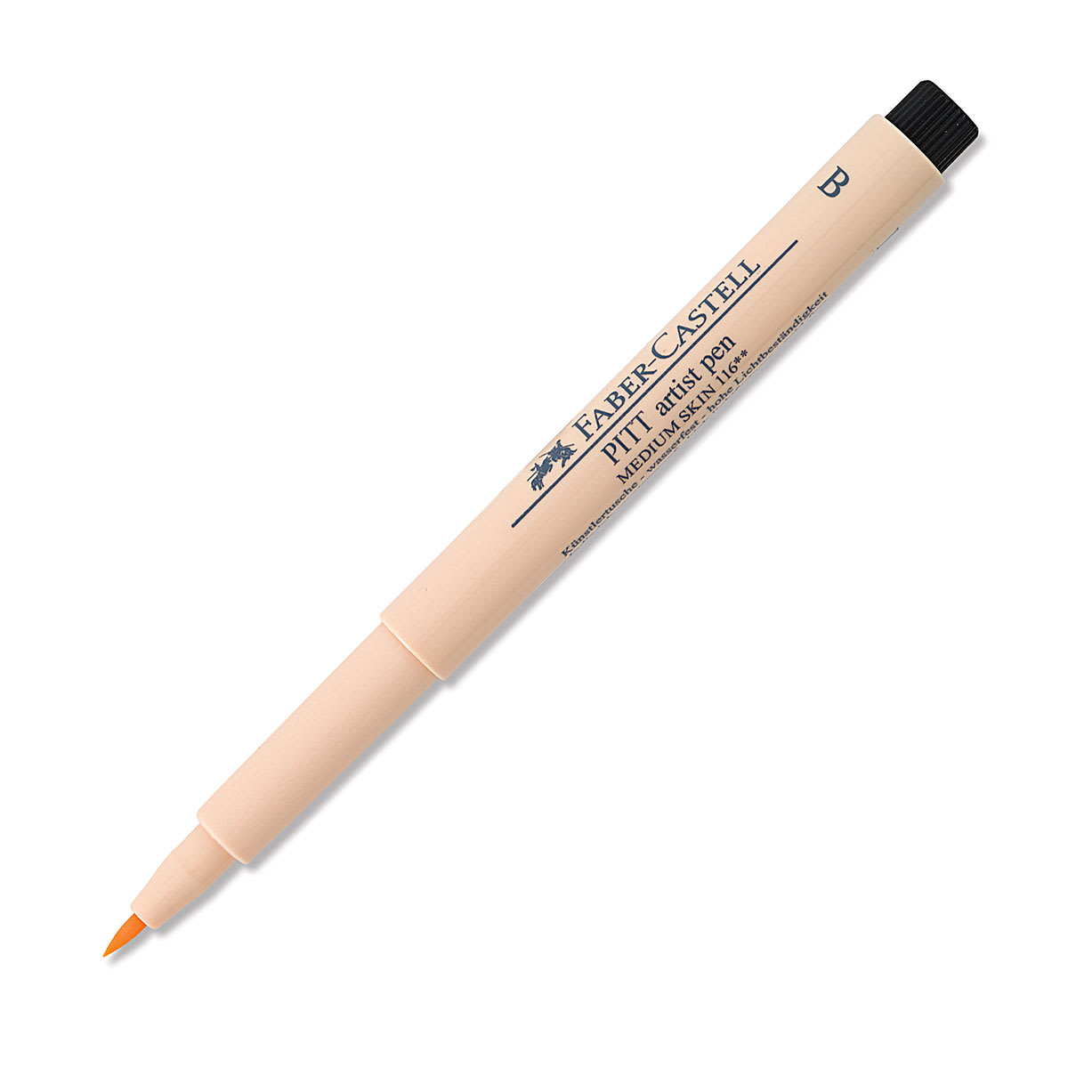 Faber-Castell Pitt Artist Pen - Apricot, Brush Nib