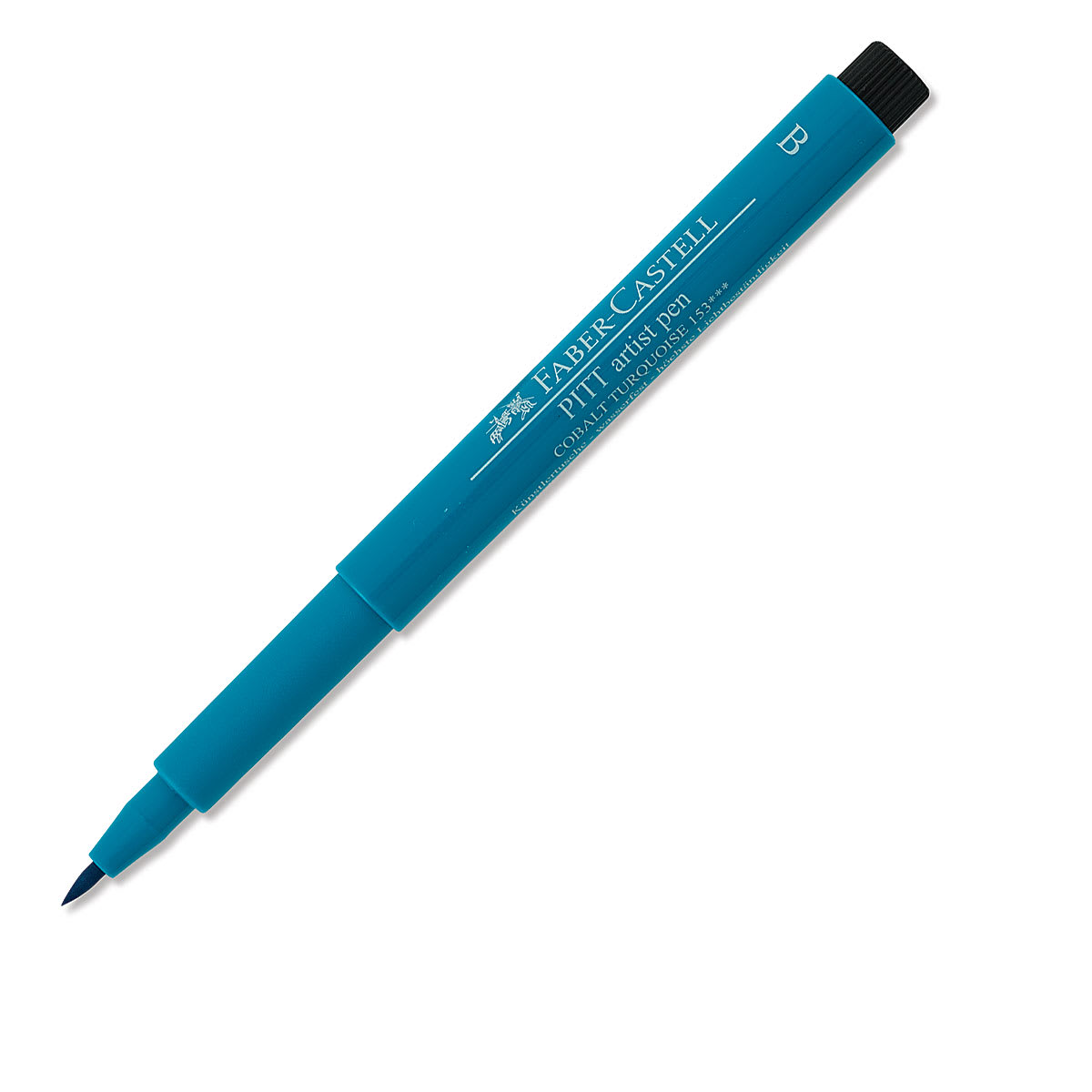 Faber-Castell Pitt Artist Pen - Cobalt Turquoise, Brush Nib