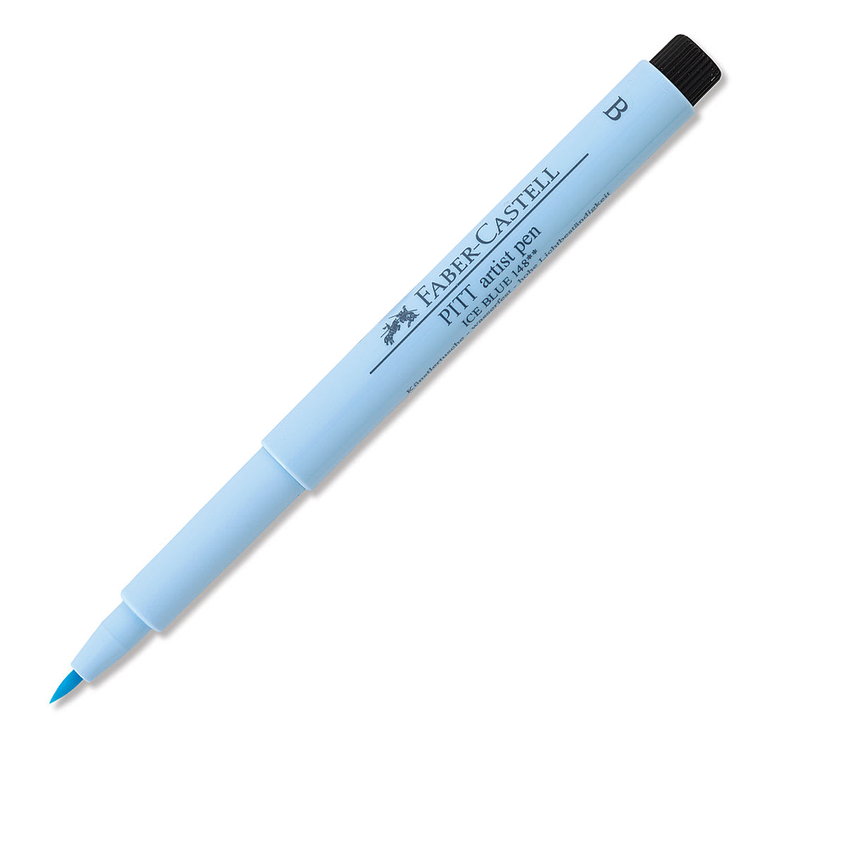 Faber-Castell Pitt Artist Pen - Ice Blue, Brush Nib