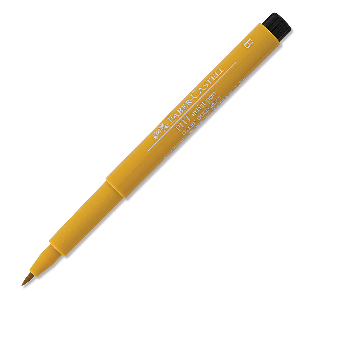 Faber-Castell Pitt Artist Pen - Green Gold, Brush Nib