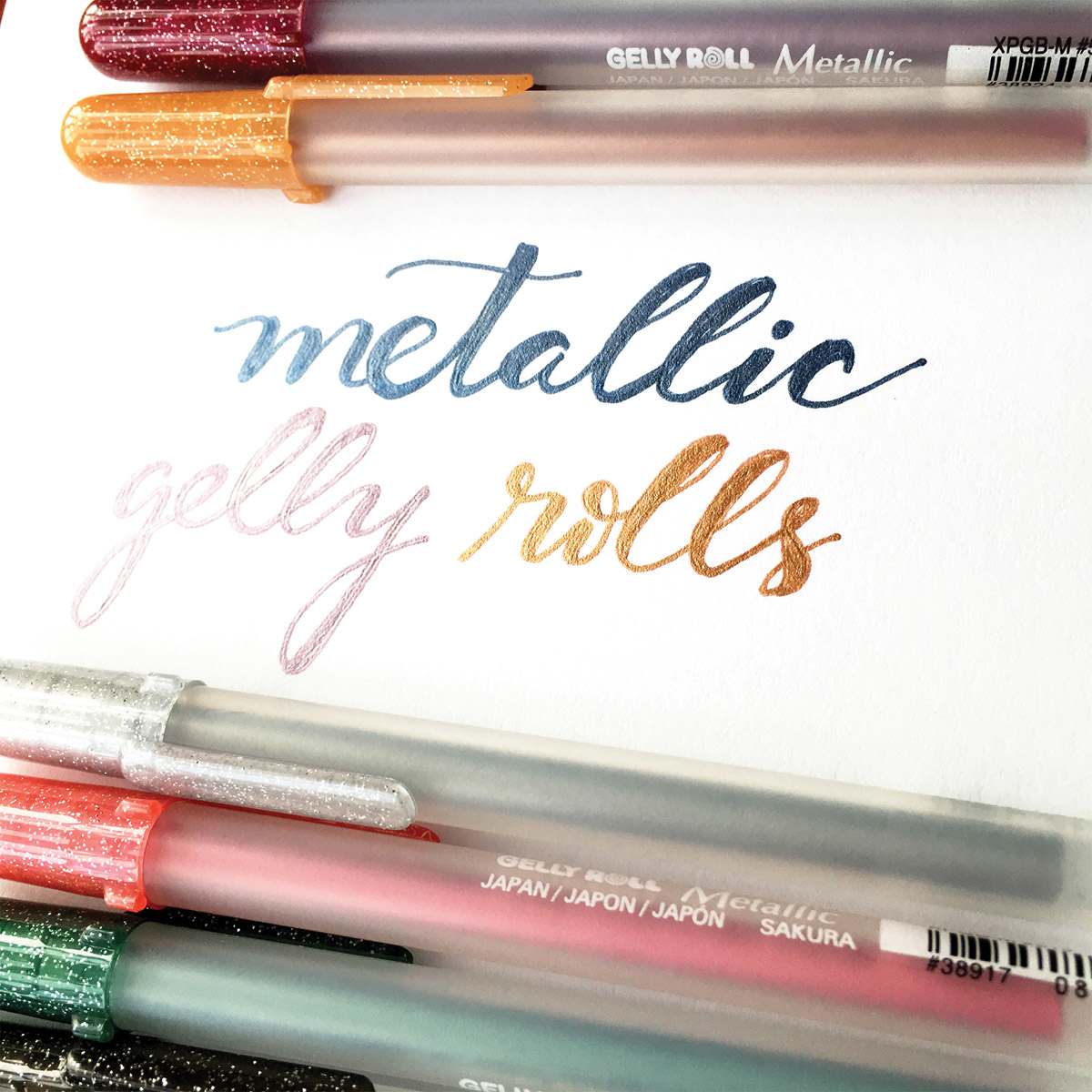 Sakura Gelly Roll Metallic Pens (used for decorative lettering)