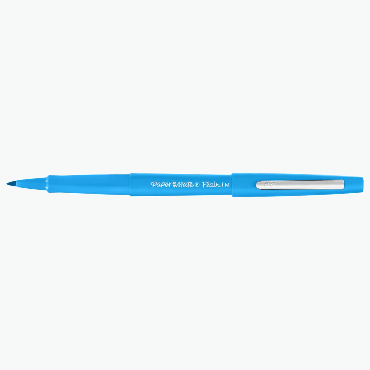 Paper Mate Flair Guard Pen - Sky Blue, Medium Tip
