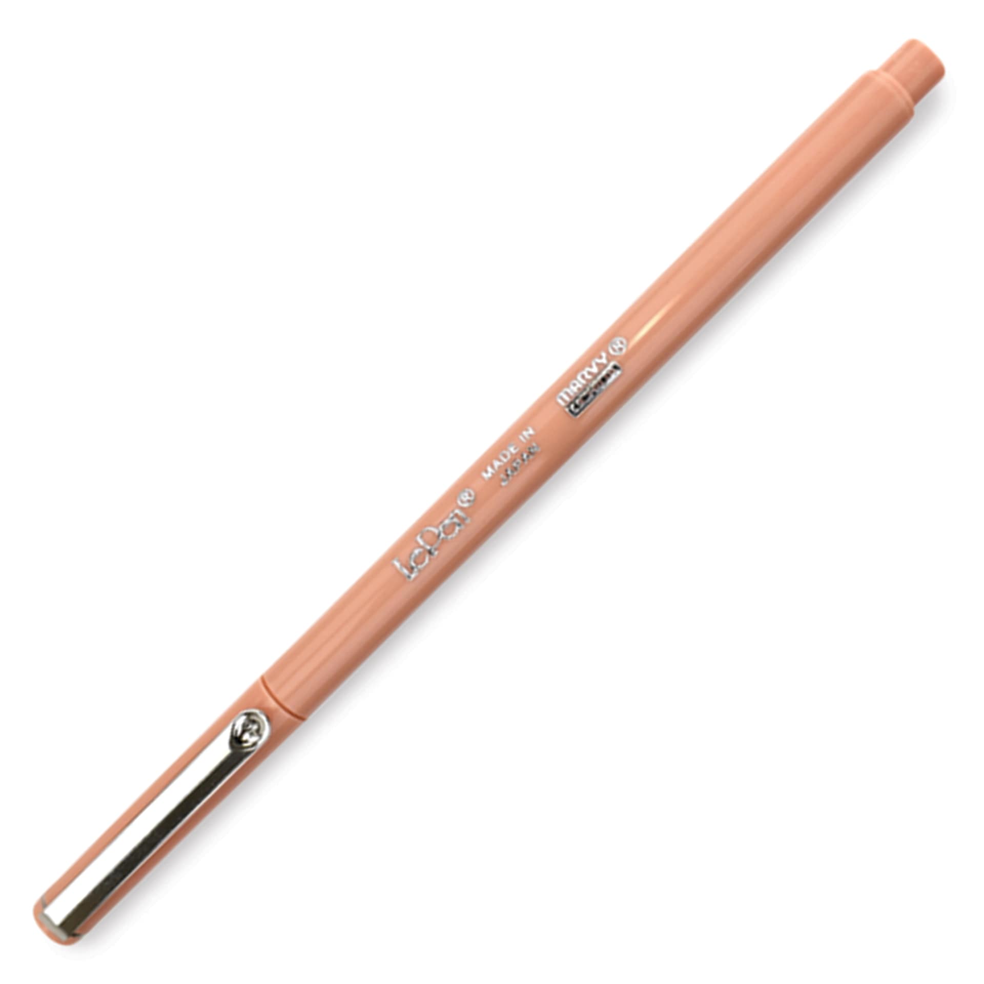 Marvy Uchida LePen Fine Line Marker - Coral Peach