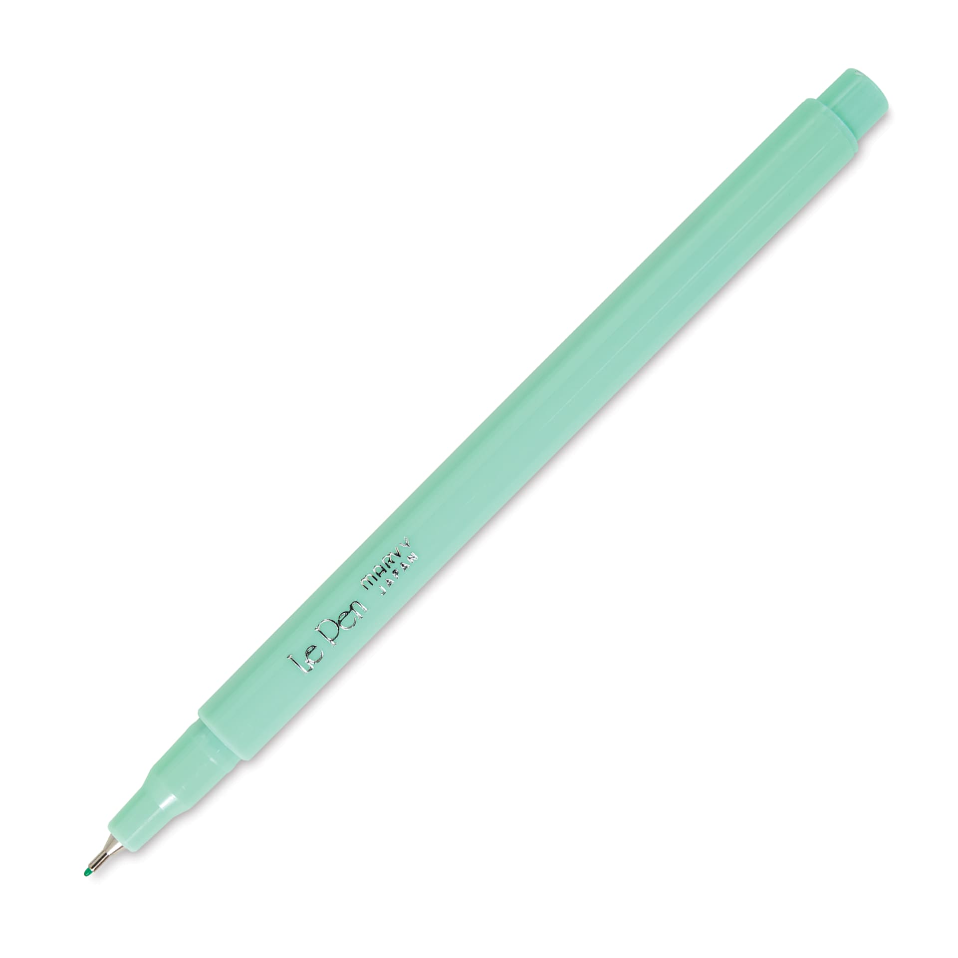 Marvy Uchida LePen Fine Line Marker - Peppermint, cap off