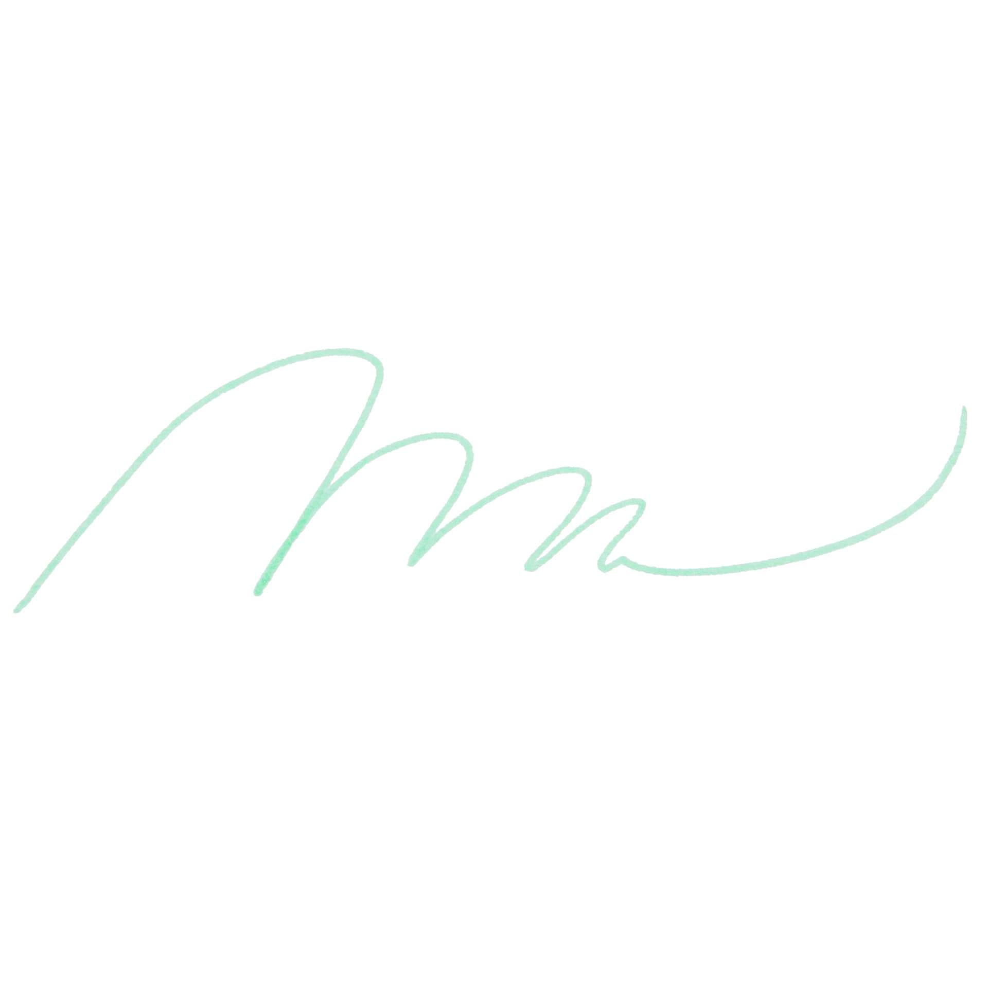 Marvy Uchida LePen Fine Line Marker - Peppermint, swatch only