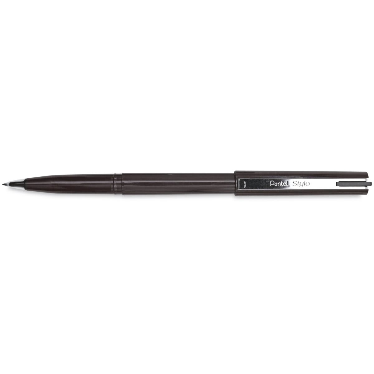 Pentel Arts Stylo Sketch Pen - Pen shown horizontally and uncapped