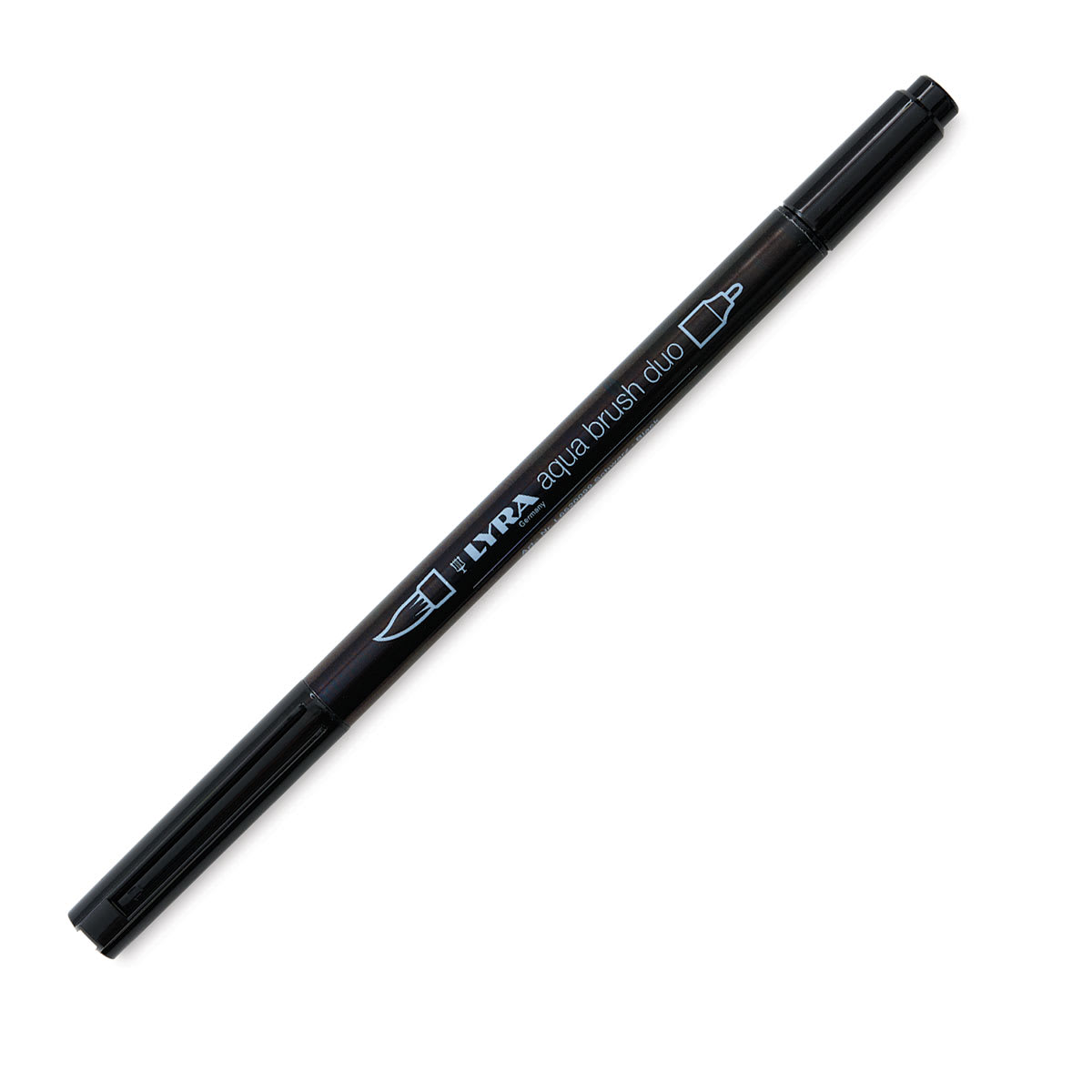 Lyra Aqua Brush Duo Marker - Black 099