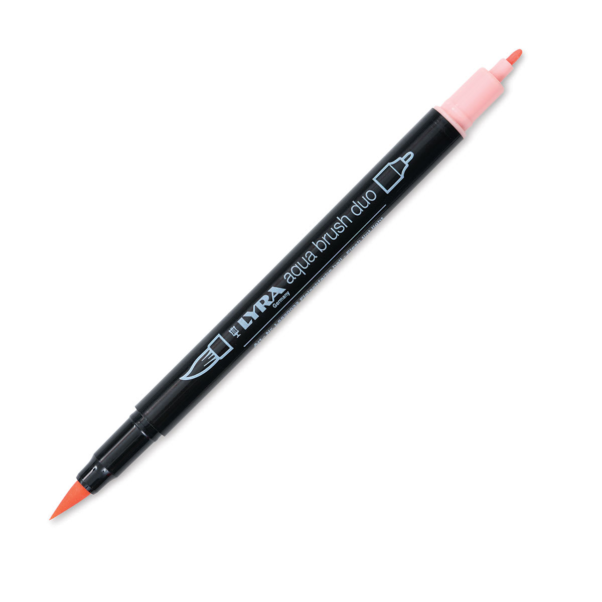 Lyra Aqua Brush Duo Marker - Flesh Tint Light 032 (with caps off)