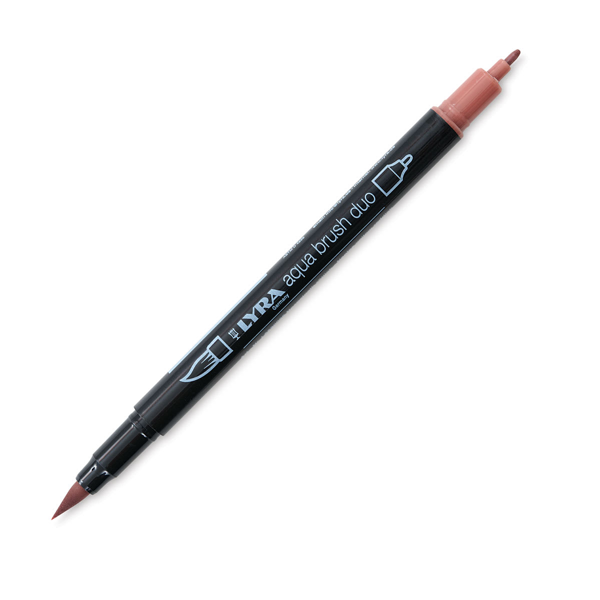 Lyra Aqua Brush Duo Marker - Naples Yellow Reddish 086 (with caps off)