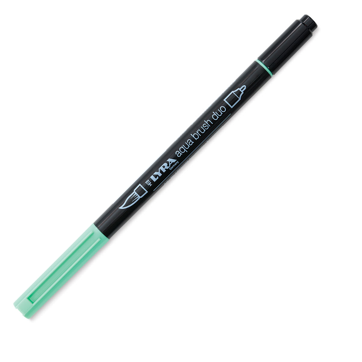 Lyra Aqua Brush Duo Marker - Aquamarine 066