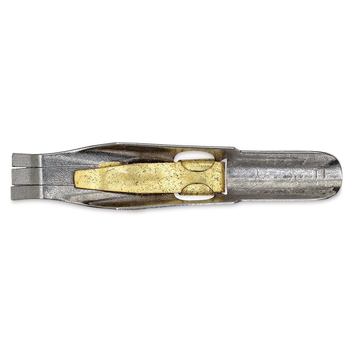 Speedball Broad Edge A-Series Square Calligraphy Nib - A0, view of the bottom of the nib