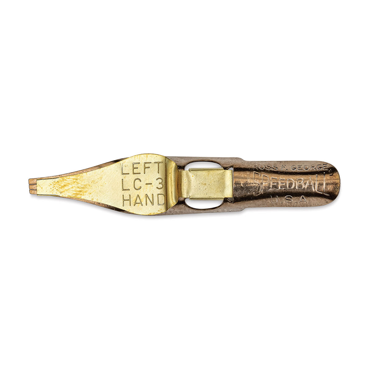 Speedball Broad Edge C-Series Flat Calligraphy Nib - LC3, Left-Handed
