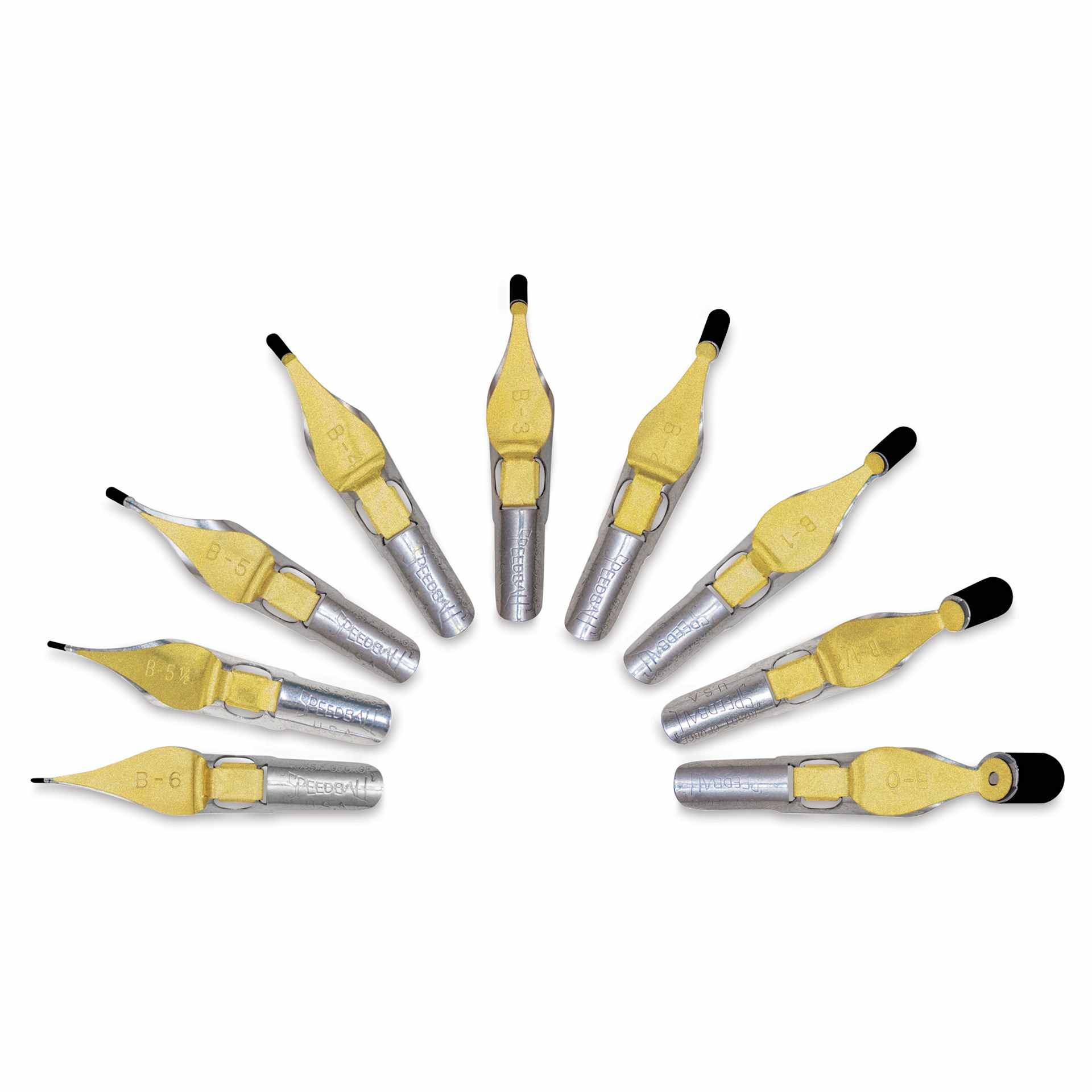 Speedball Broad Edge B-Series Round Calligraphy Nibs Speedball Broad Edge B-Series Round Calligraphy Nibs