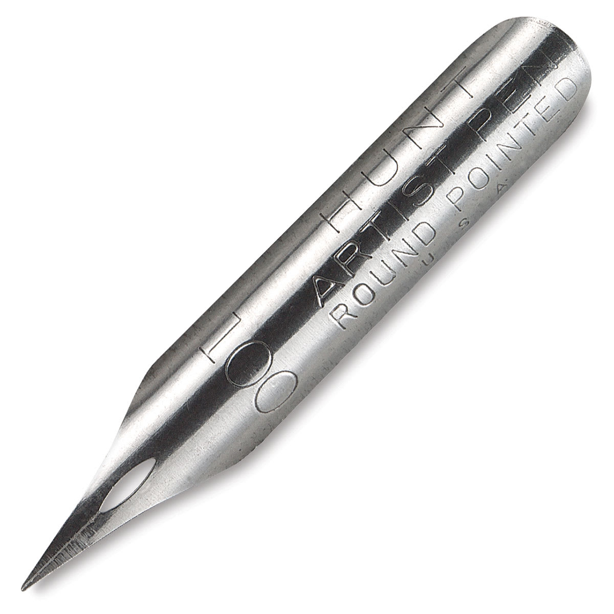Speedball Hunt Fine Point Pen Nib - #100 Artist Round Pointed, single nib
