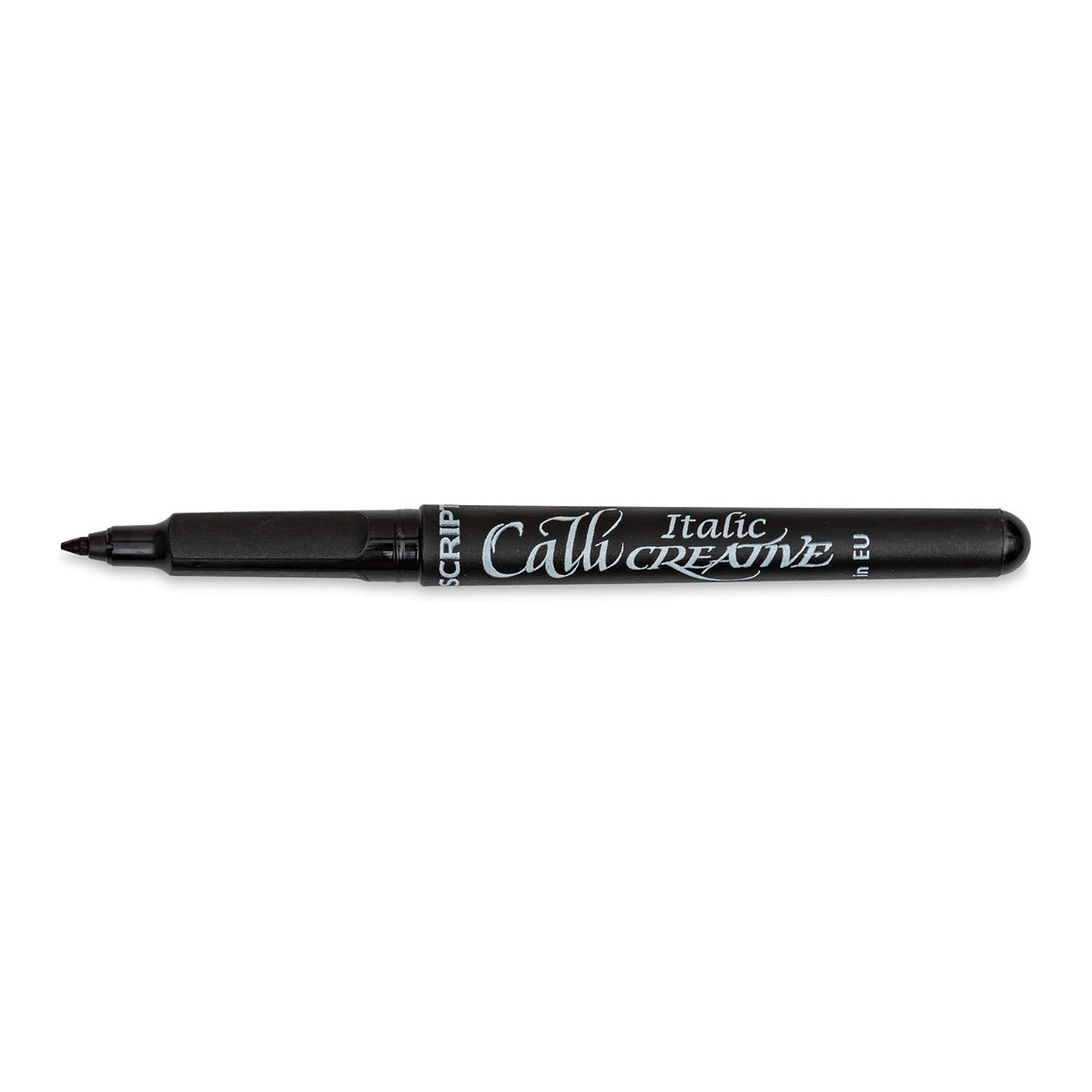 Manuscript CalliCreative Italic Marker - Black, 1.4 mm, Fine Point with cap off