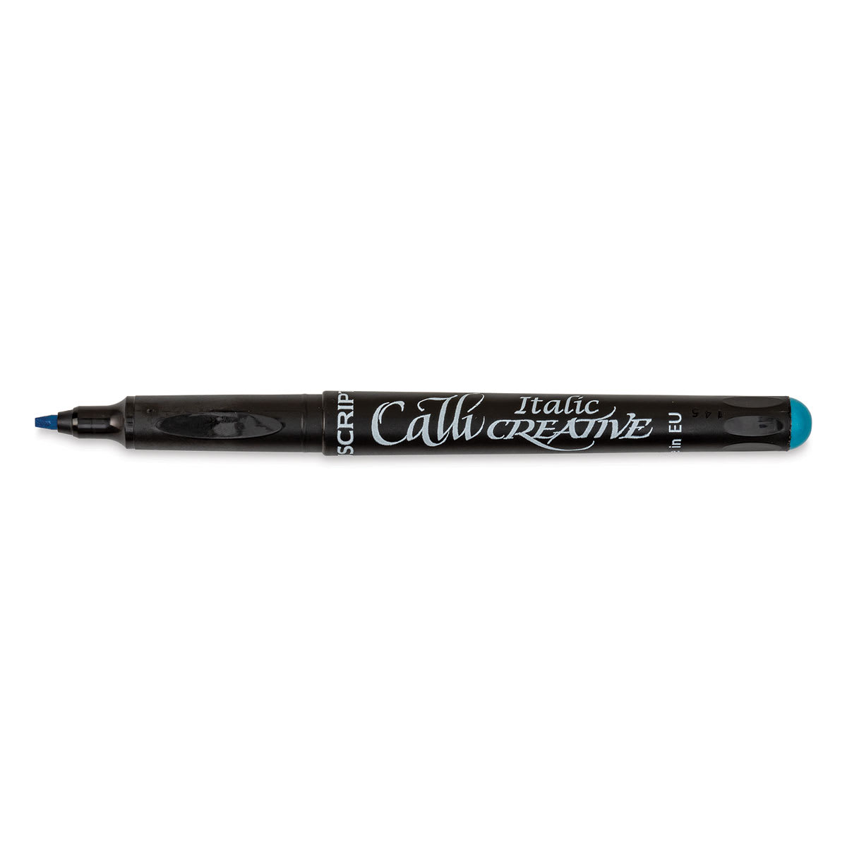 Manuscript CalliCreative Italic Marker - Turquoise, 1.4 mm, Fine Point with cap off