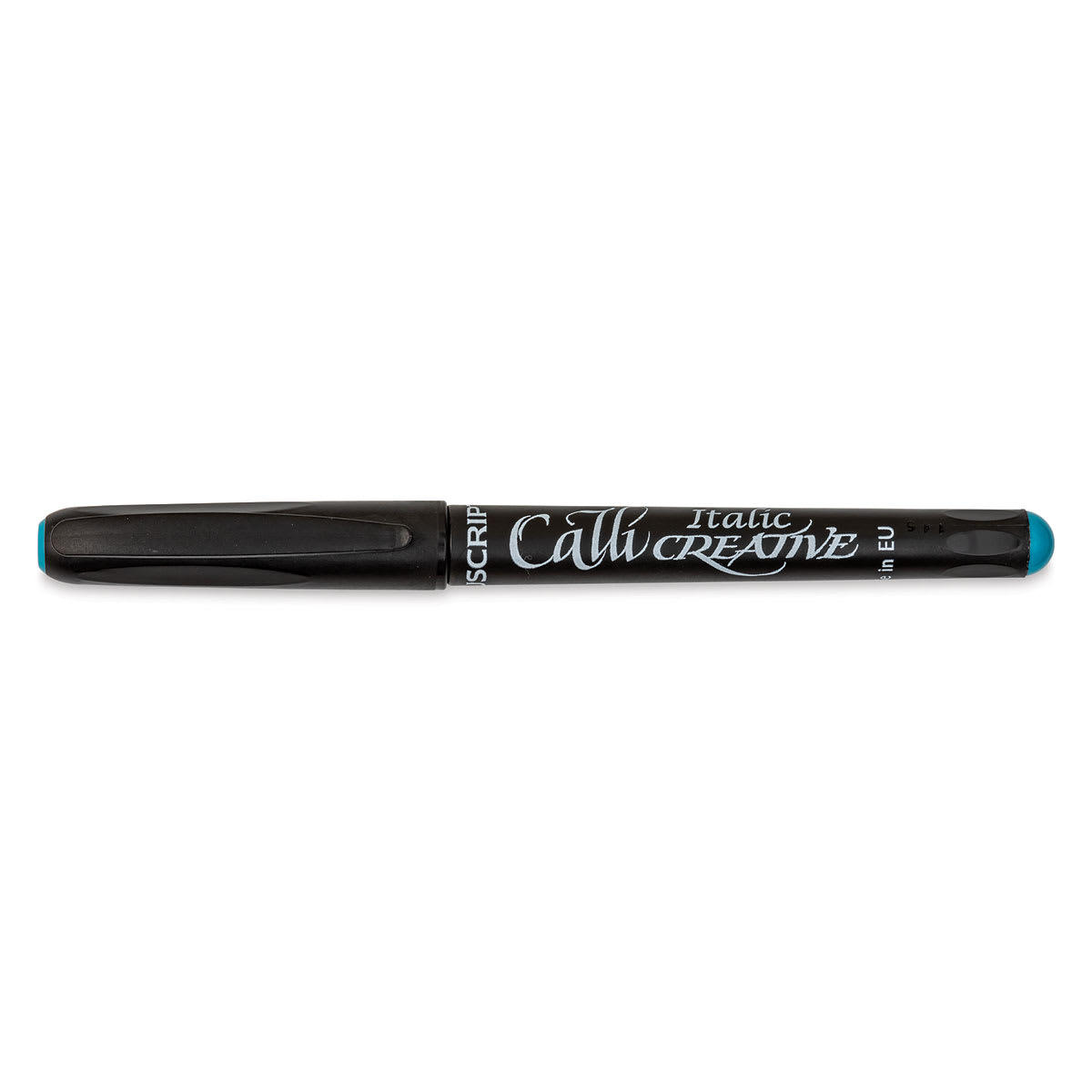 Manuscript CalliCreative Italic Marker - Turquoise, 1.4 mm, Fine Point with cap on
