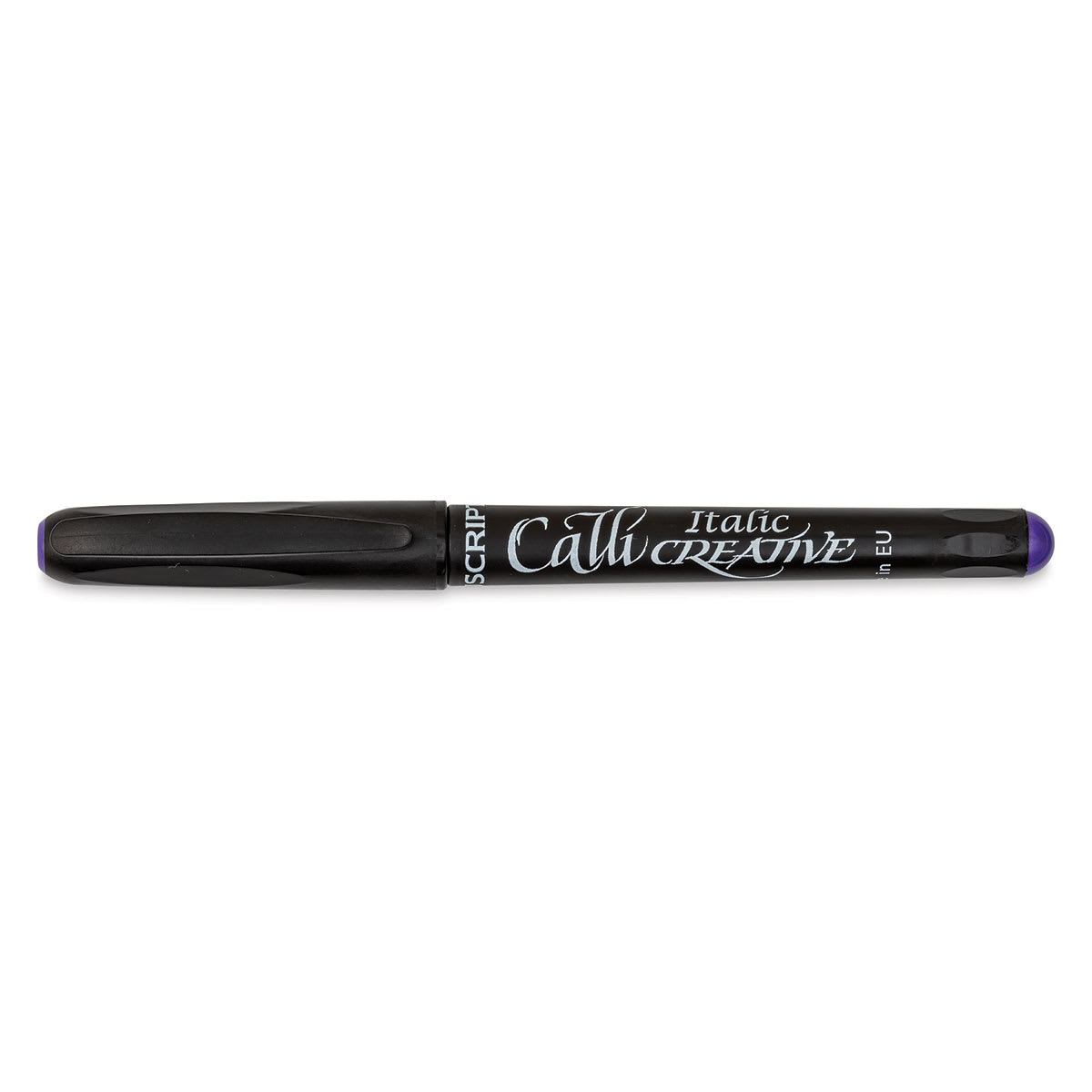 Manuscript CalliCreative Italic Marker - Purple, 3.6 mm, Broad Point with cap on