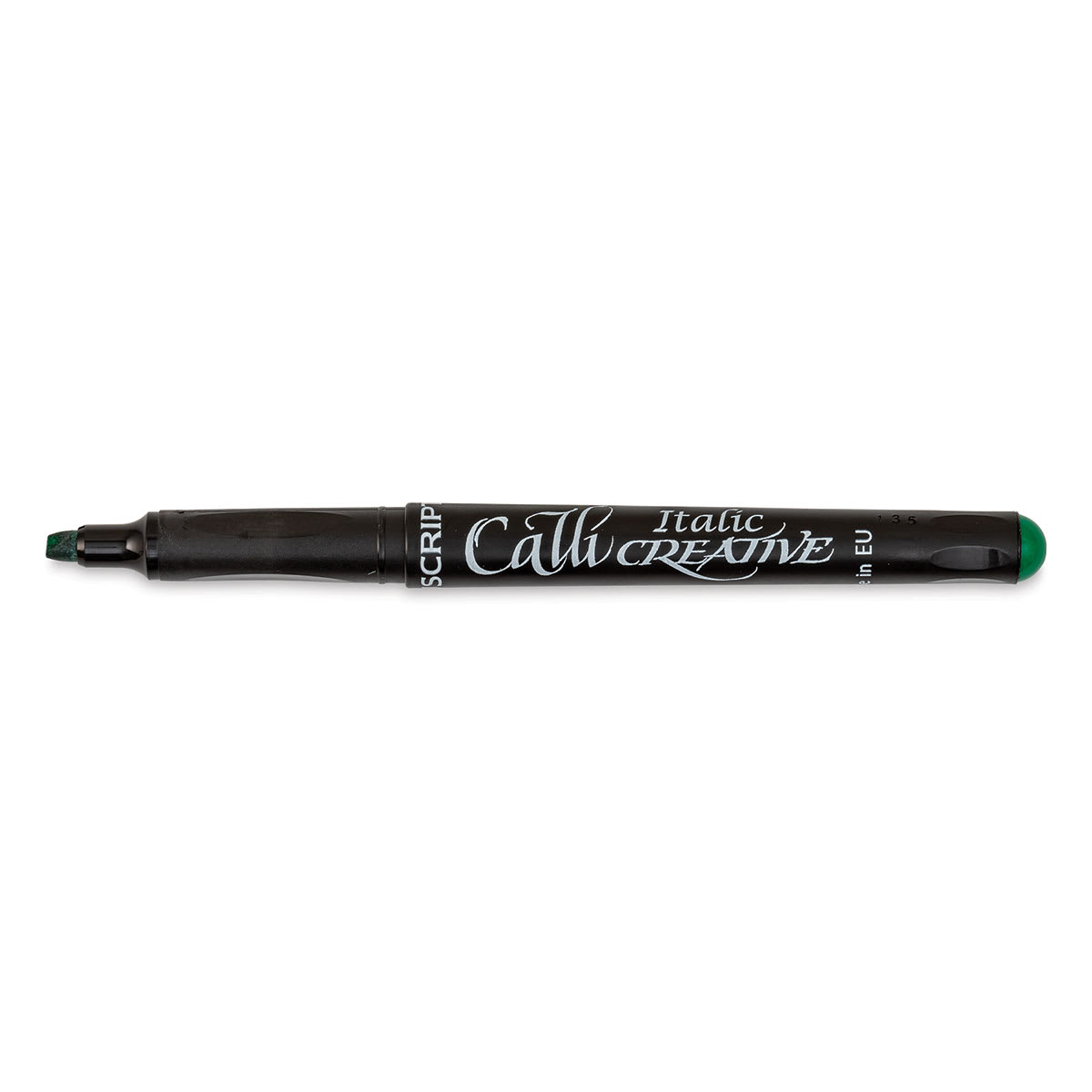 Manuscript CalliCreative Italic Marker - Dark Green, 3.6 mm, Broad Point with cap off